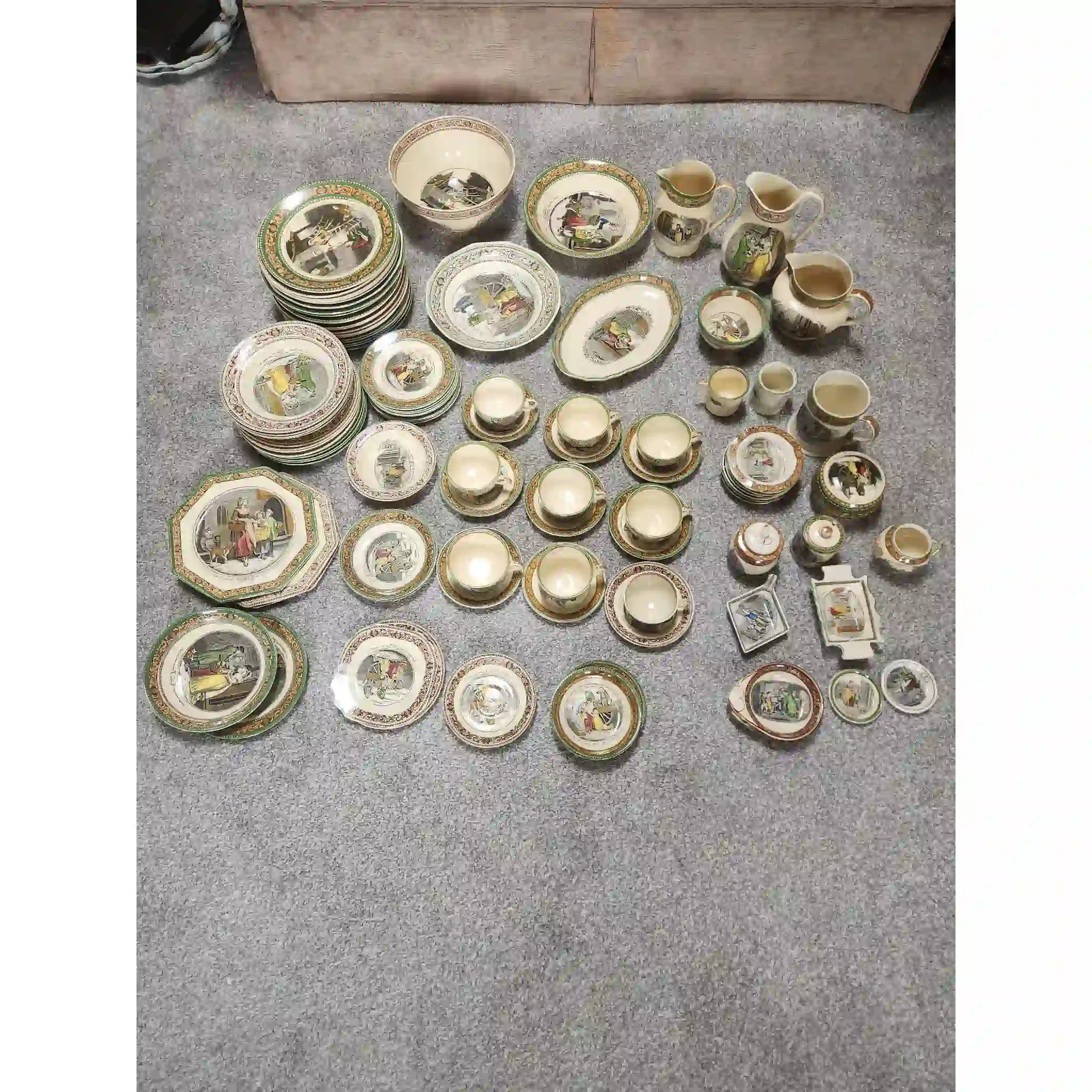 【】 装飾用陶器の混合物