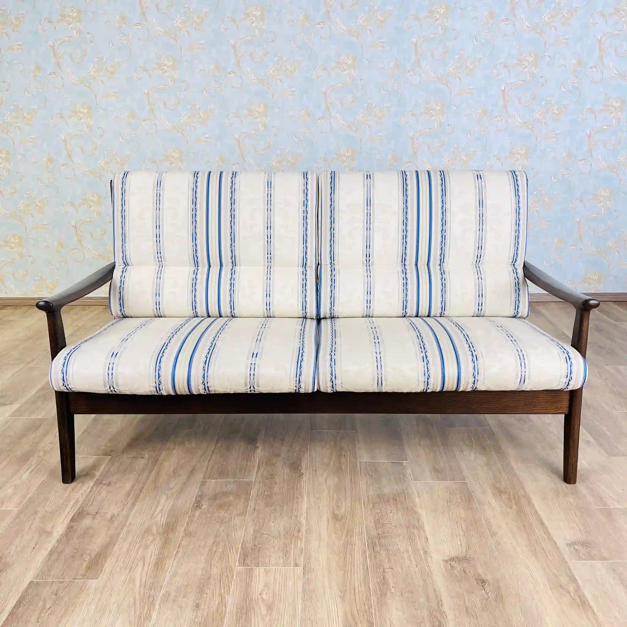 【ビンテージ】 ソファ 2P / カリモク家具 / コロニアルシリーズ