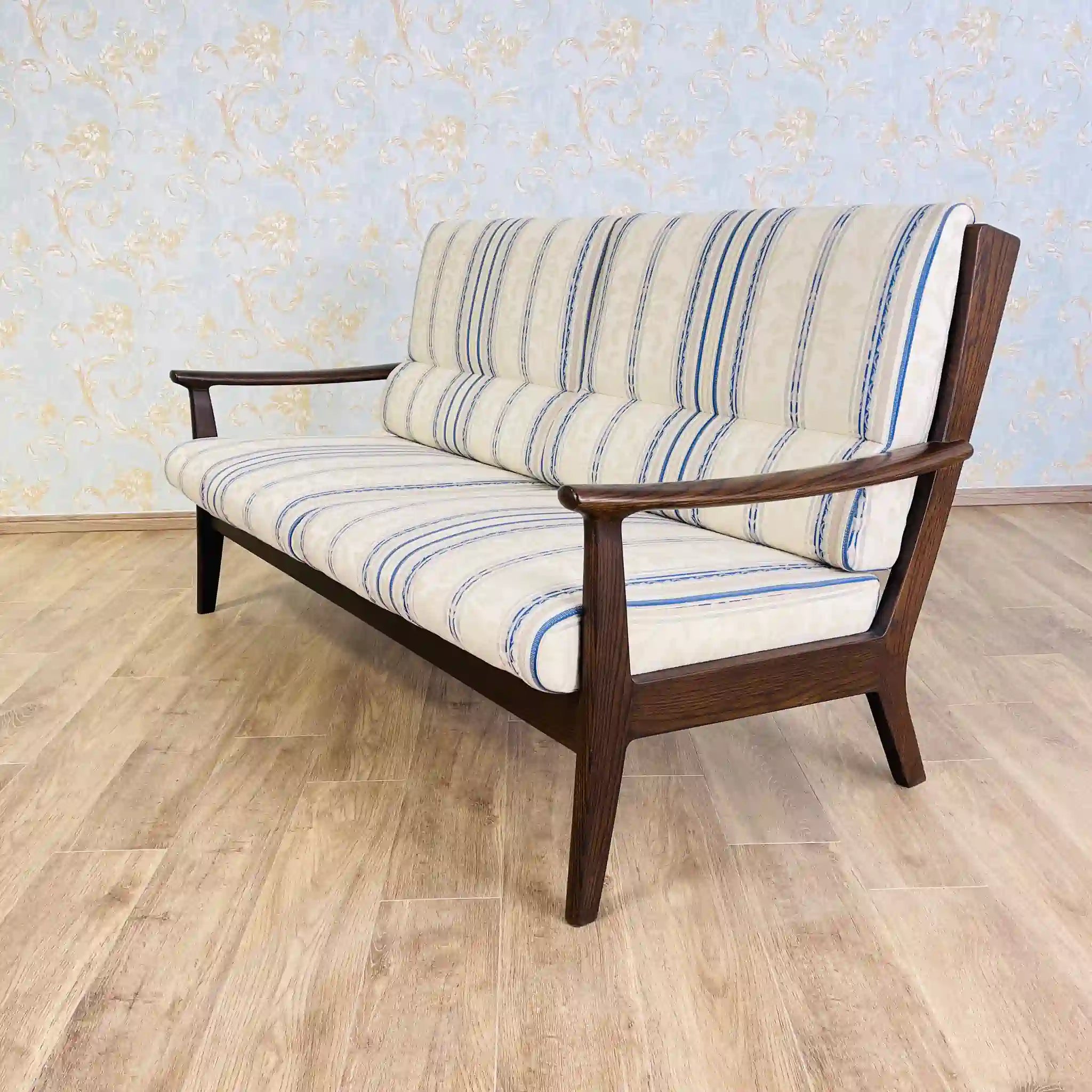 【ビンテージ】 ソファ 2P / カリモク家具 / コロニアルシリーズ