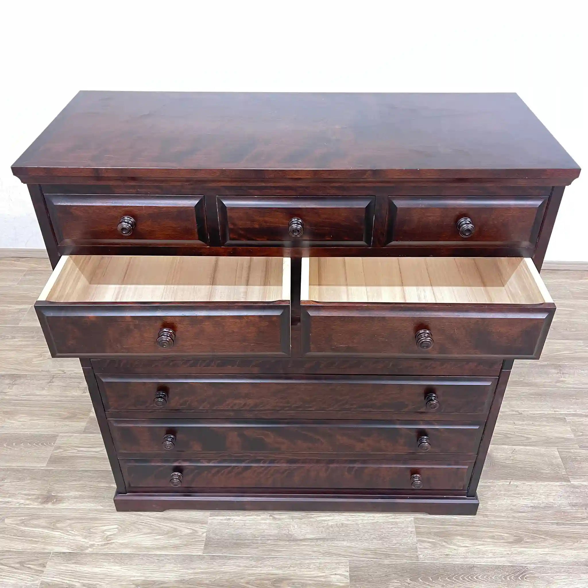 【リユース】 チェスト 6段 / 北海道民芸家具 /