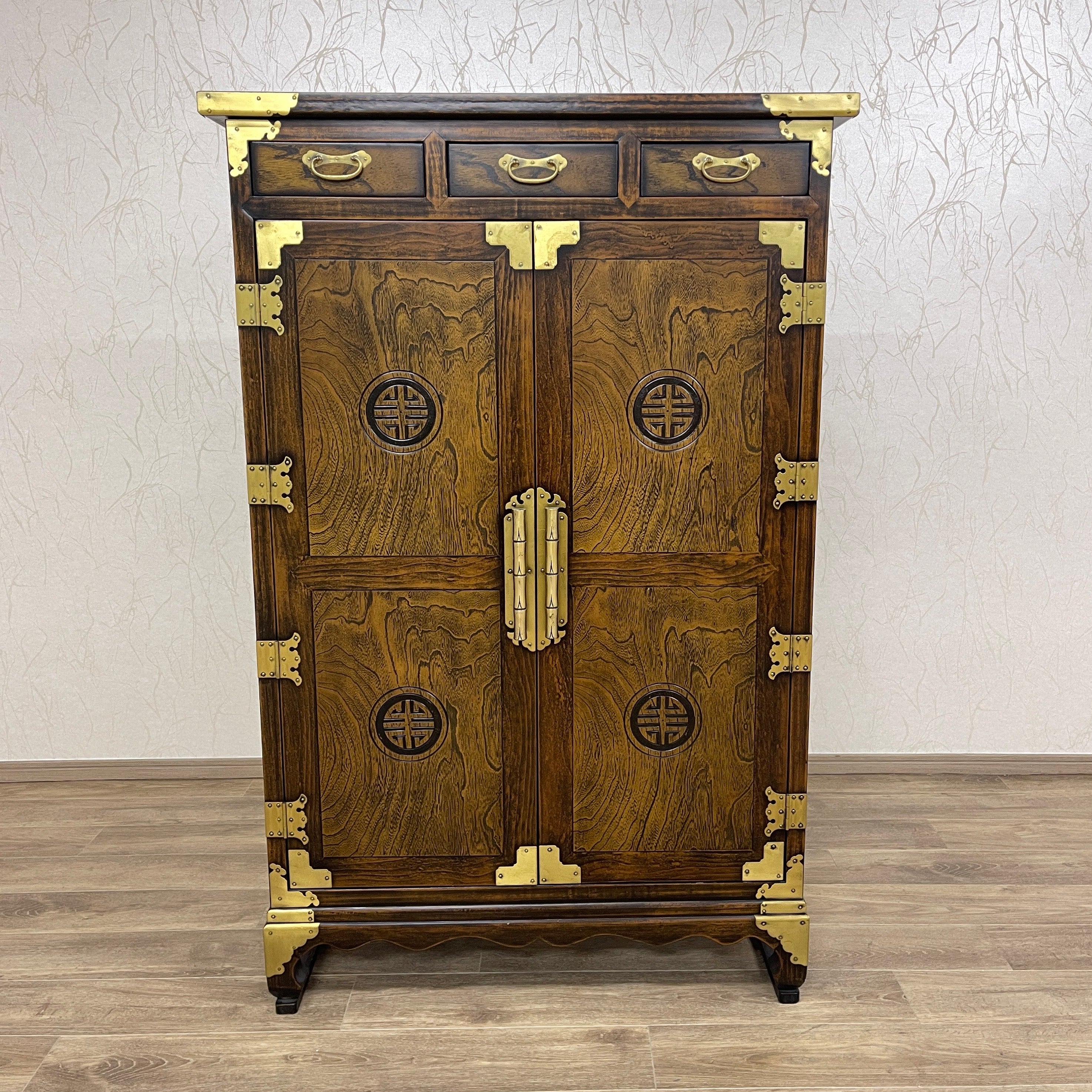 【アンティーク】 キャビネット / 李朝家具 /