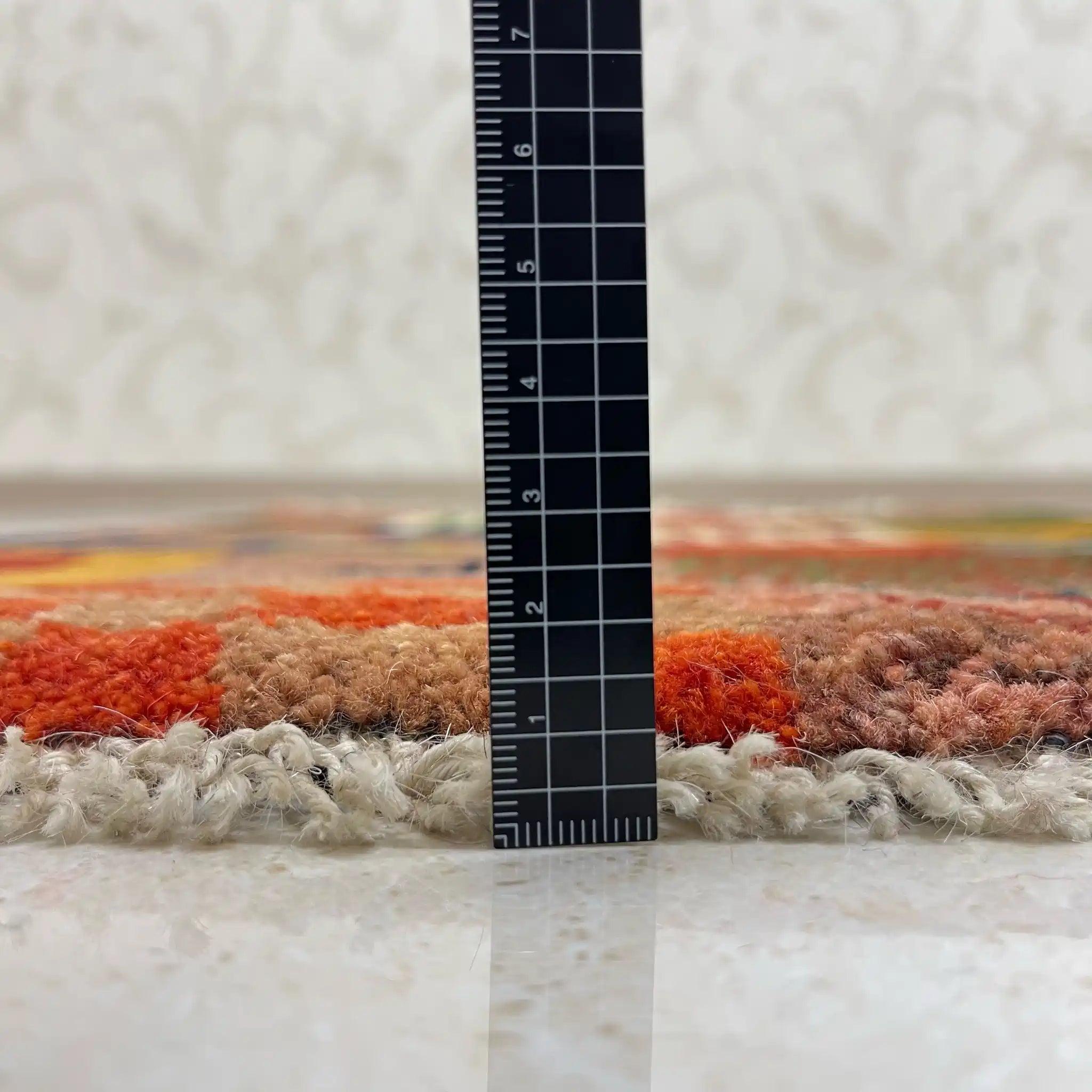 【絨毯/ラグ/ペルシャ絨毯】 ギャッベ 60×44 シラーズ産 手織り/ 草木染め