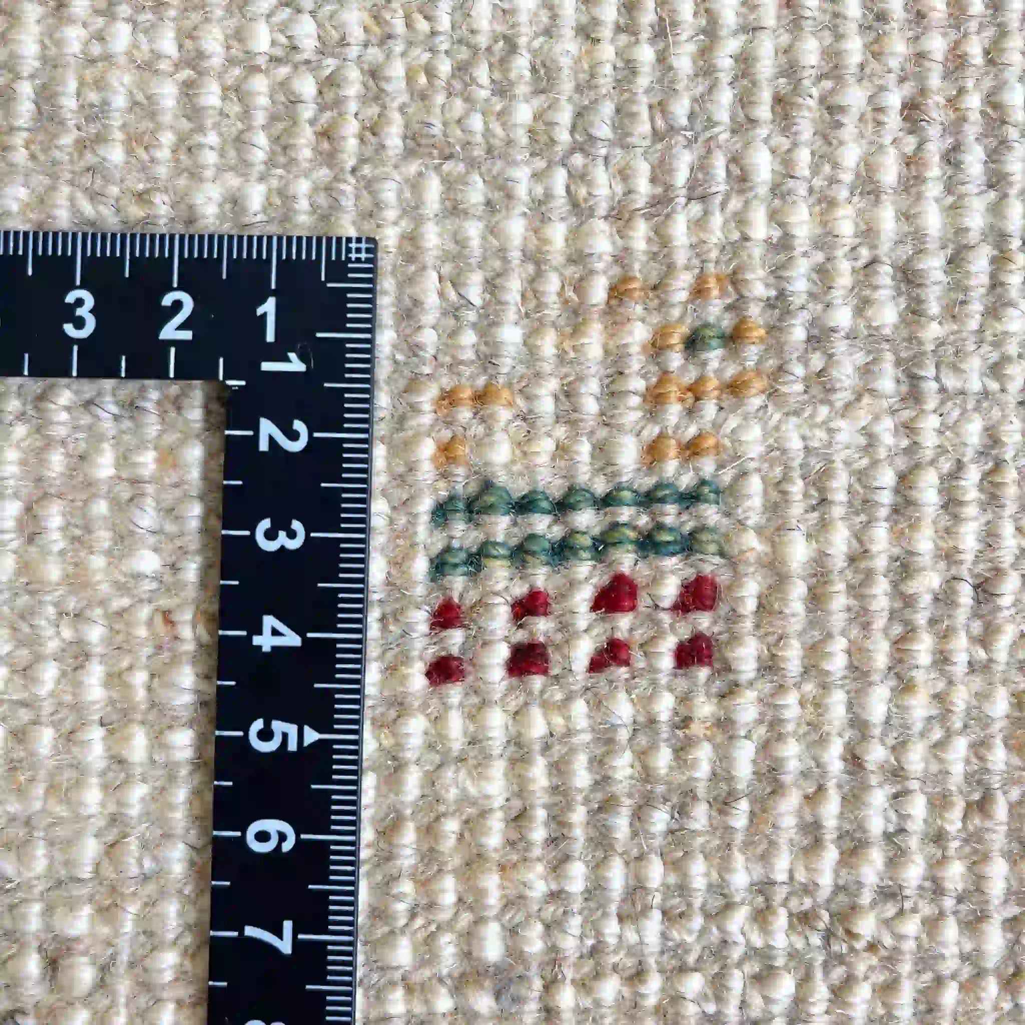 【絨毯/ラグ/ペルシャ絨毯】 ギャッベ 550×400 シラーズ産 手織り 草木染め