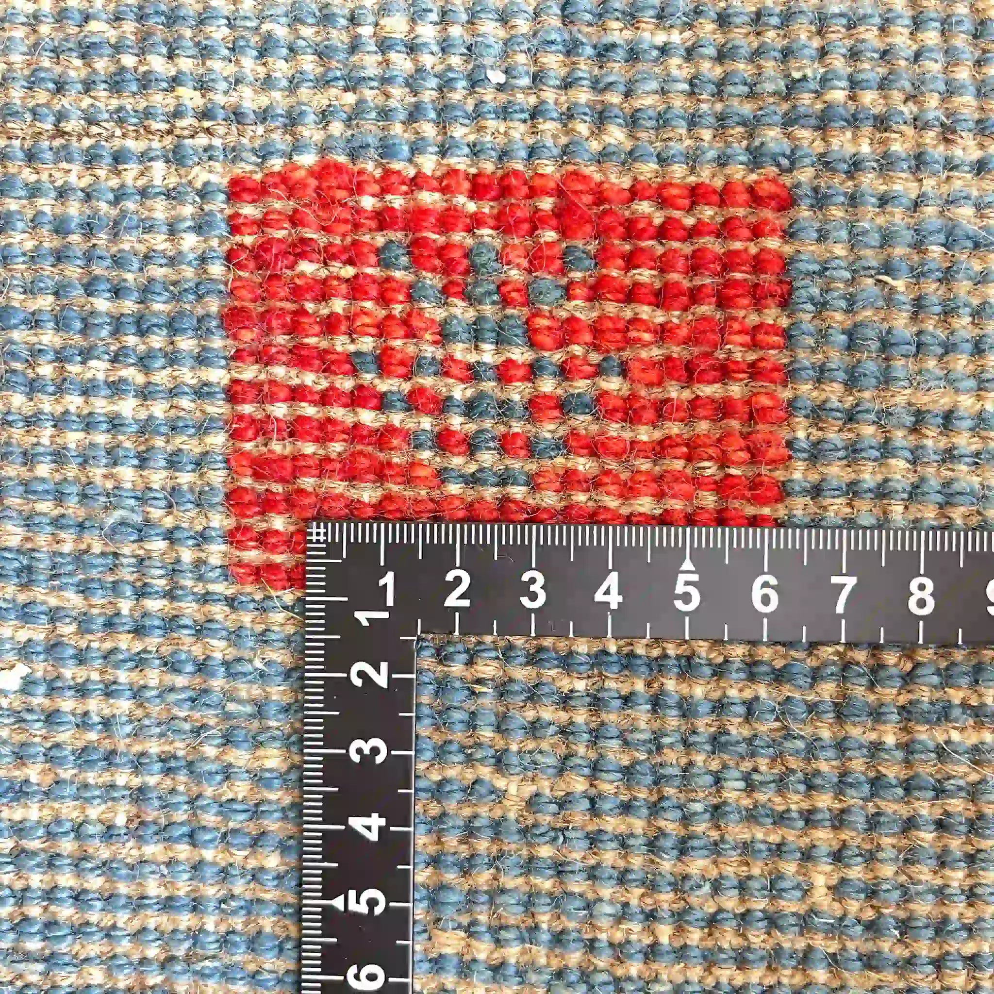 【絨毯/ラグ/ペルシャ絨毯】 ギャッベ 57×43 シラーズ産 / ウール イラン 手織り / 草木染め
