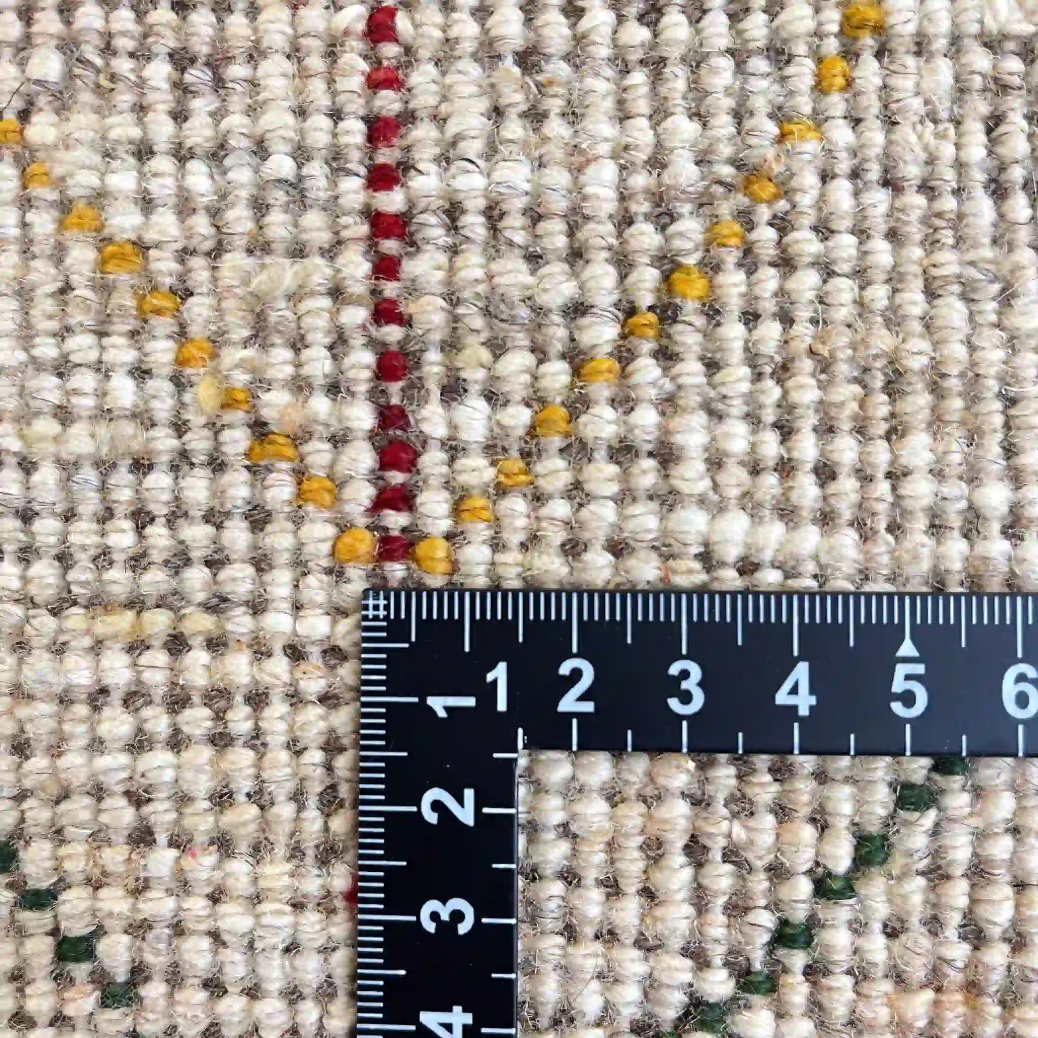 【絨毯/ラグ/ペルシャ絨毯】 ギャッベ 57×44 シラーズ産 ウール 手織り 草木染め