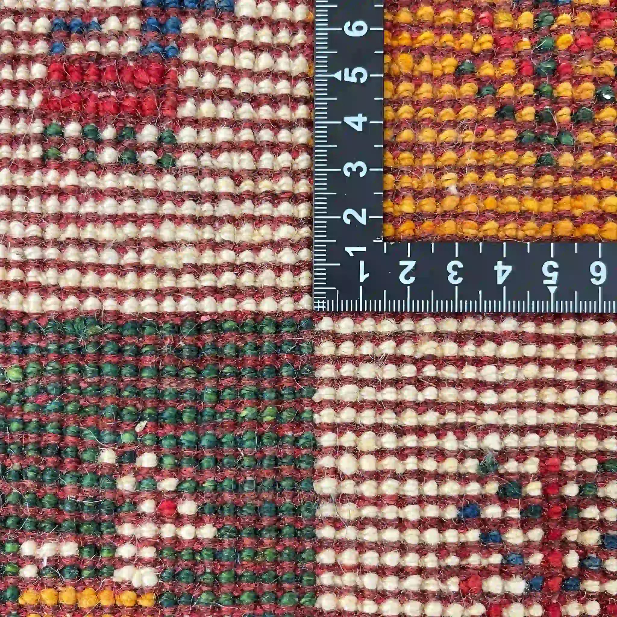 【絨毯/ラグ/ペルシャ絨毯】 ギャッベ 60×43 シラーズ産 ウール 手織り 草木染め