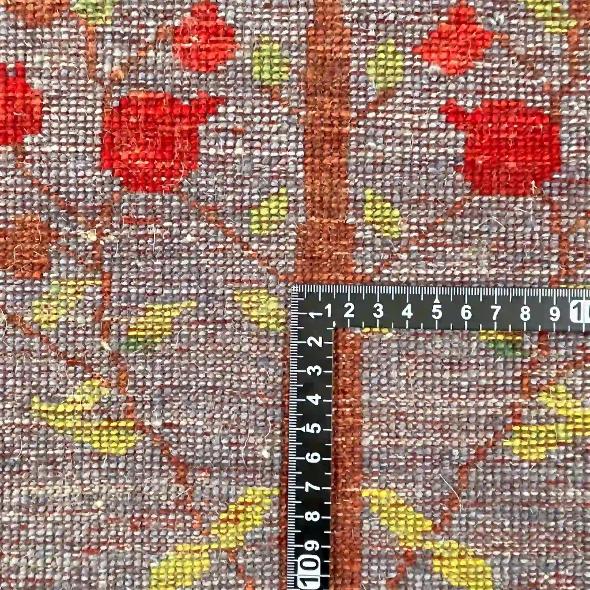 【絨毯/ラグ/ペルシャ絨毯】 ギャッベ 90×65 シラーズ産 / ウールイラン / 手織り / 草木染め