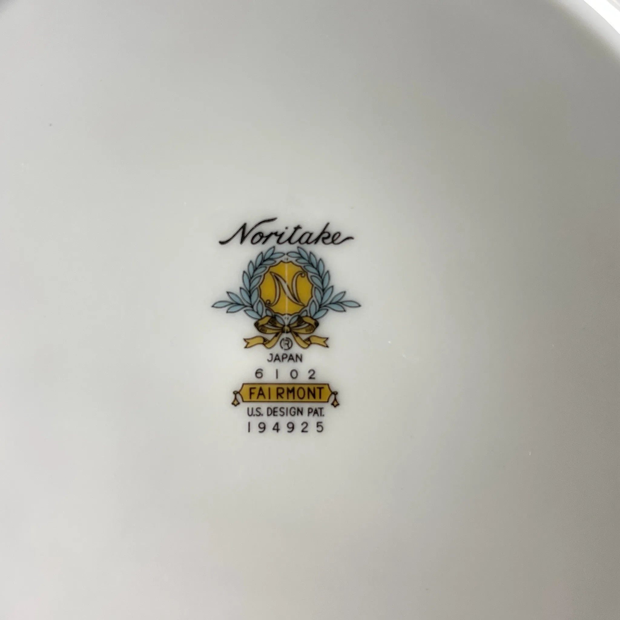 【リユース】プレート NORITAKE Fairmont / オールドノリタケ
