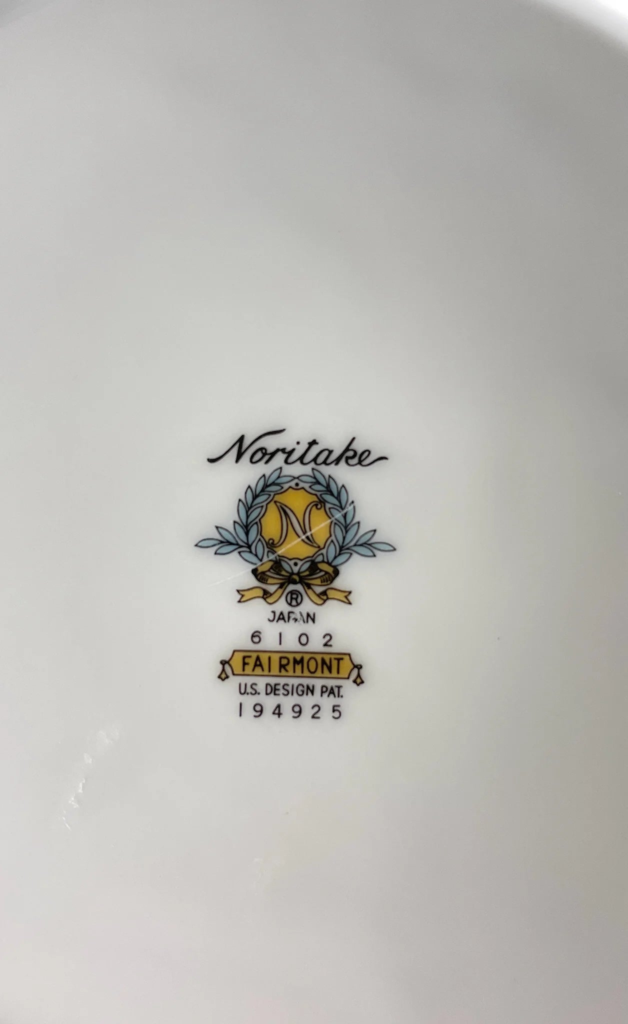 【リユース】プレート NORITAKE Fairmont / オールドノリタケ