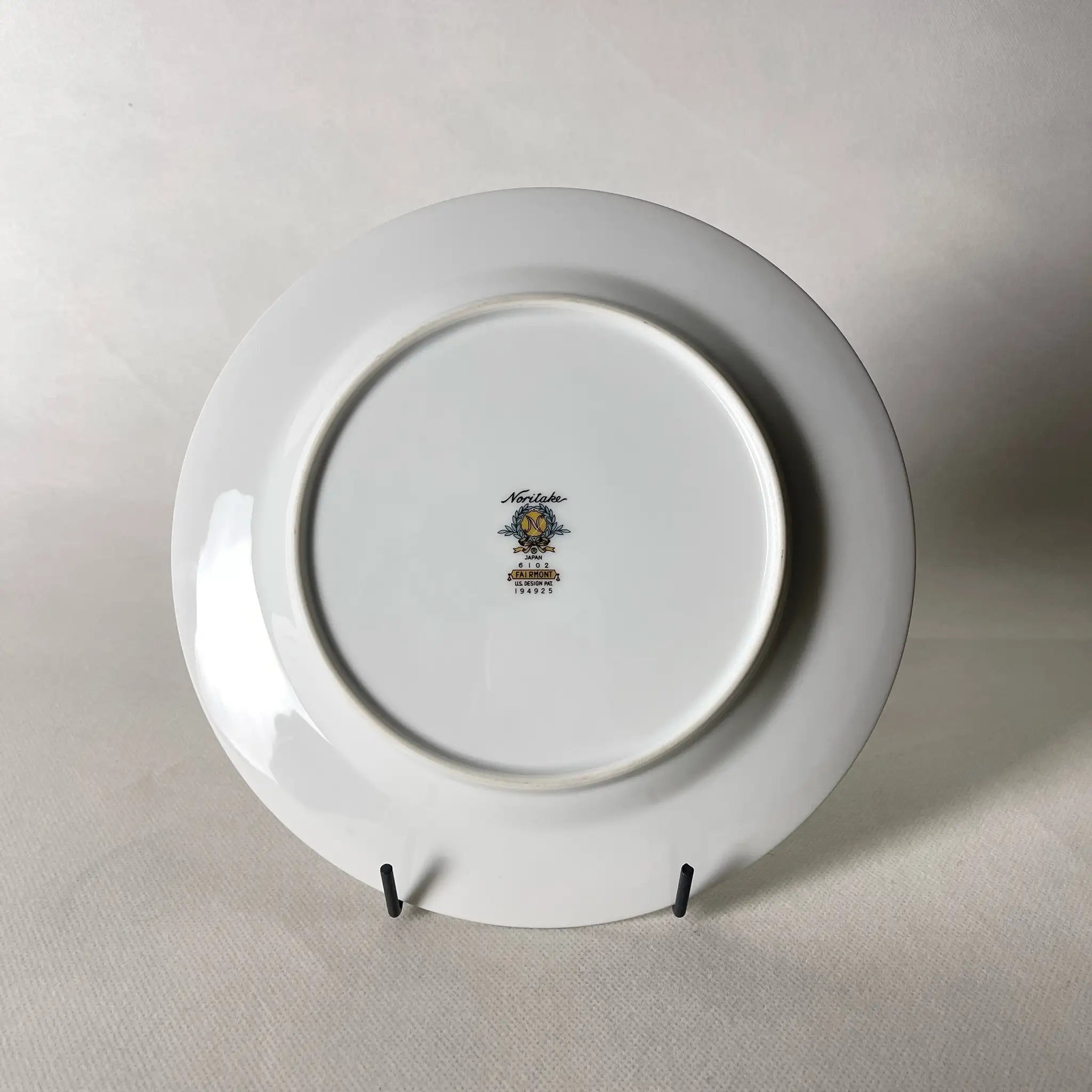 【リユース】 プレート(皿) / Noritake(ノリタケ) / Fairmont / 日本 / オールドノリタケ 未使用