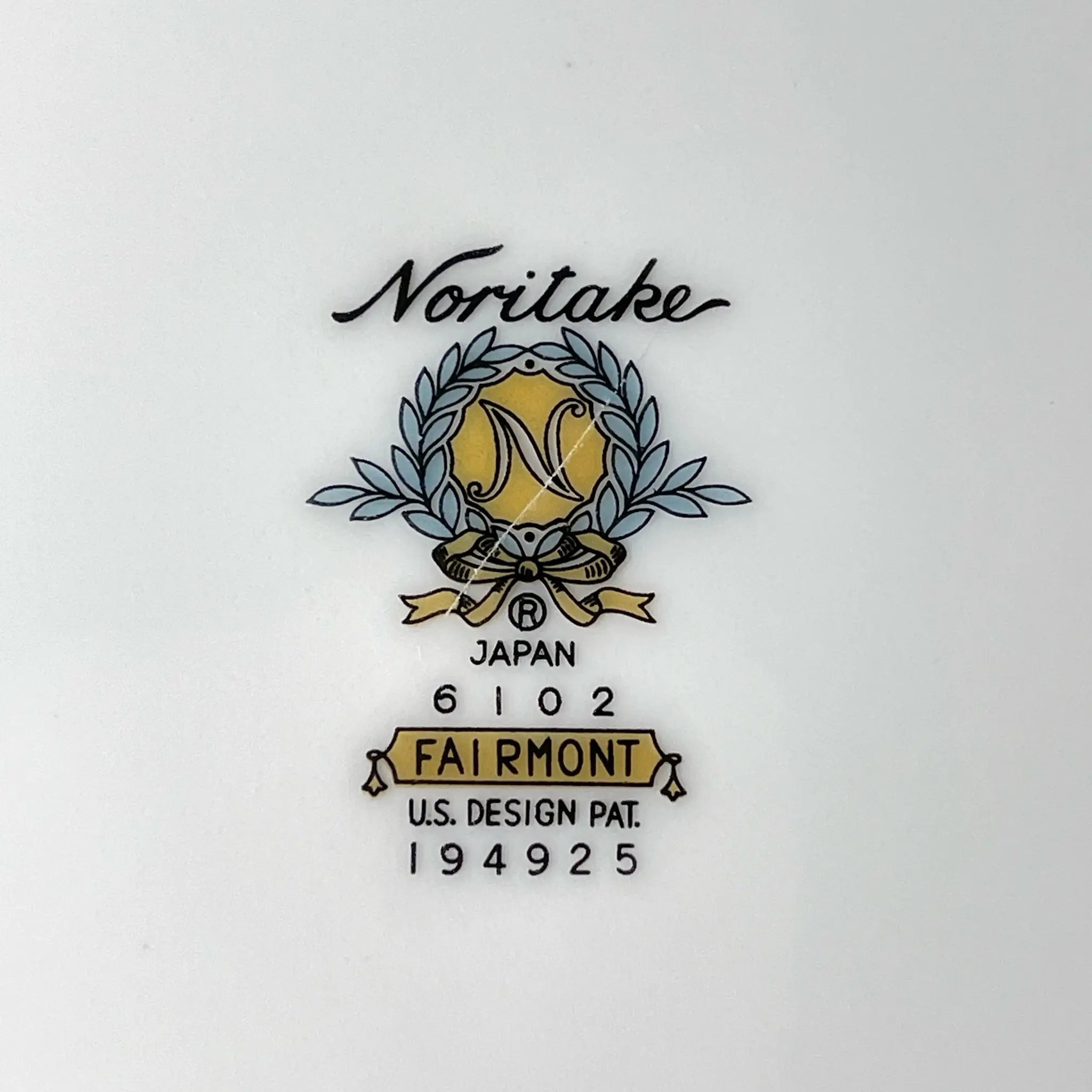 【リユース】プレート NORITAKE Fairmont / / オールドノリタケ