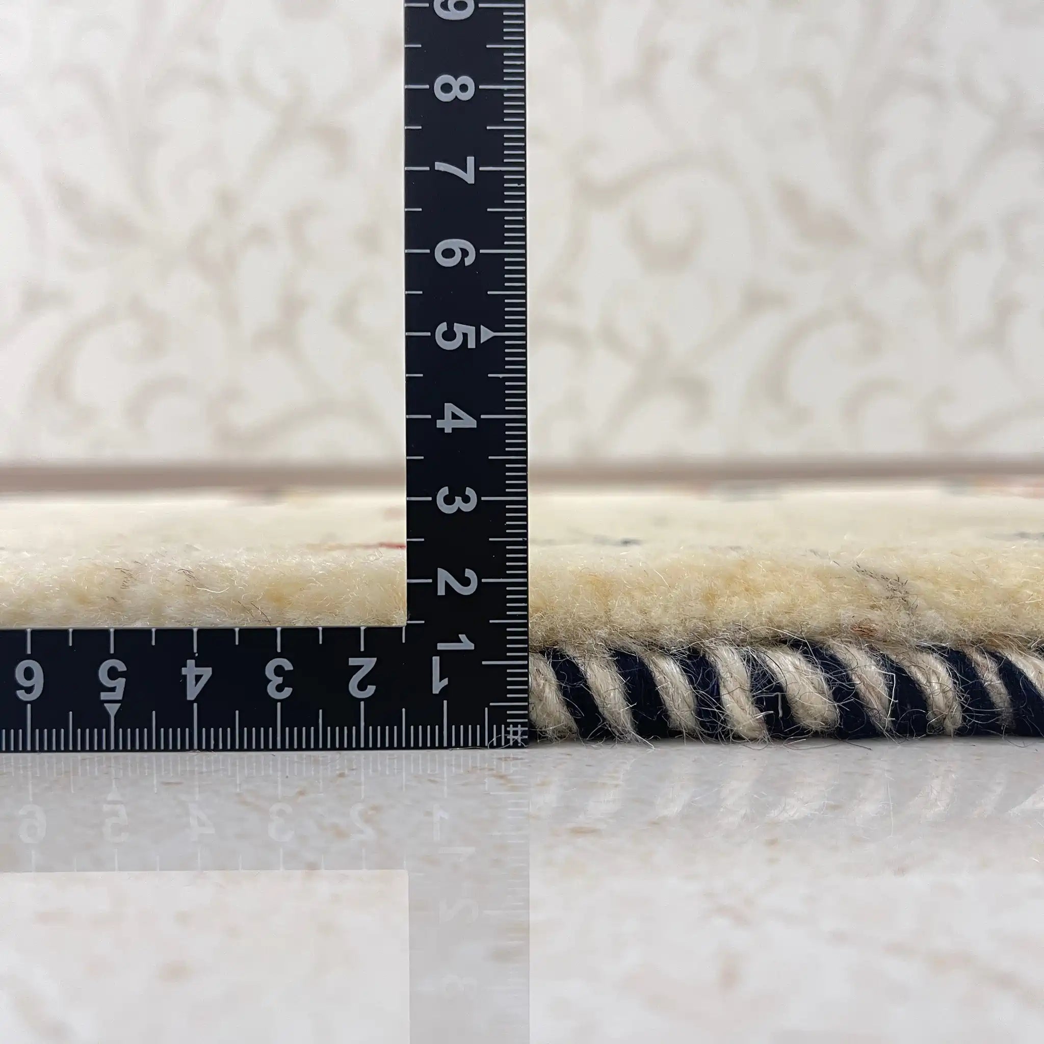 【絨毯/ラグ/ペルシャ絨毯】ギャッベ 82×54 シラーズ産 手織り/草木染め