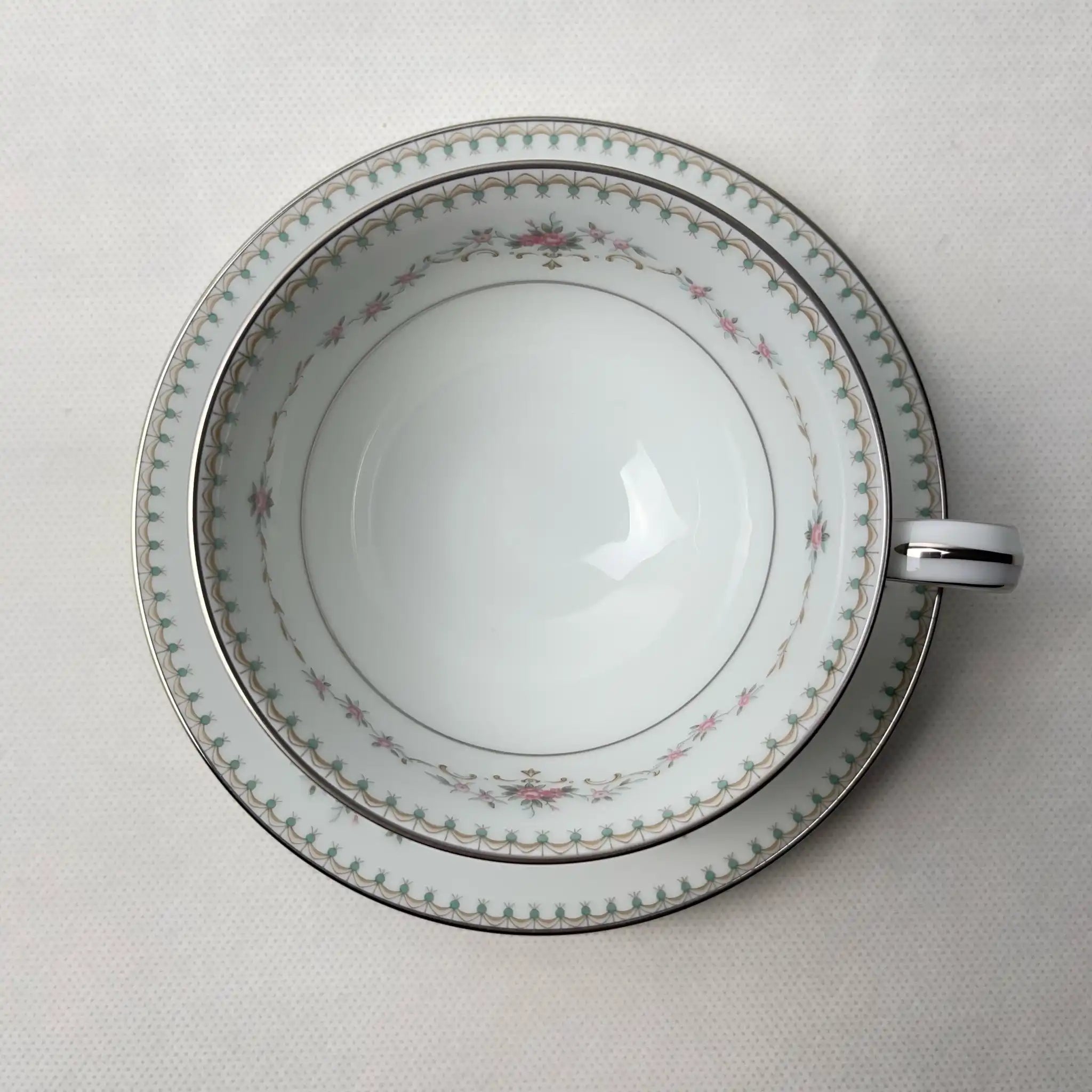 【リユース】 ノリタケ ティーカップセット 未使用 NORITAKE Fairmont