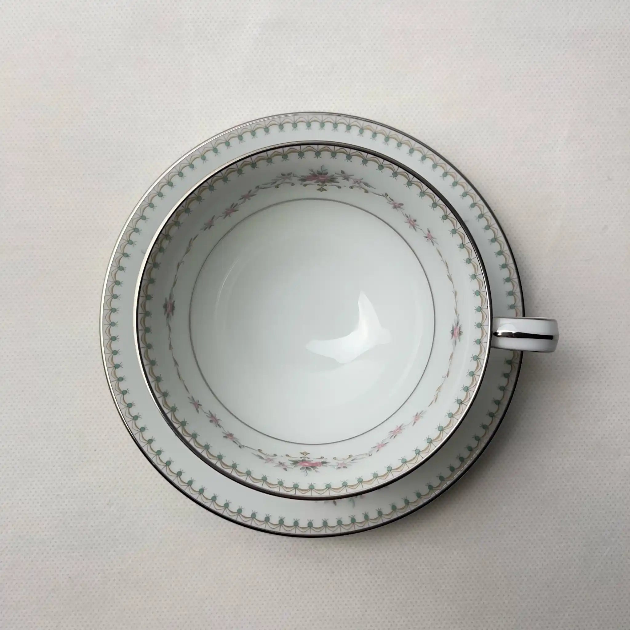 【リユース】 ノリタケ ティーカップセット 未使用 NORITAKE Fairmont