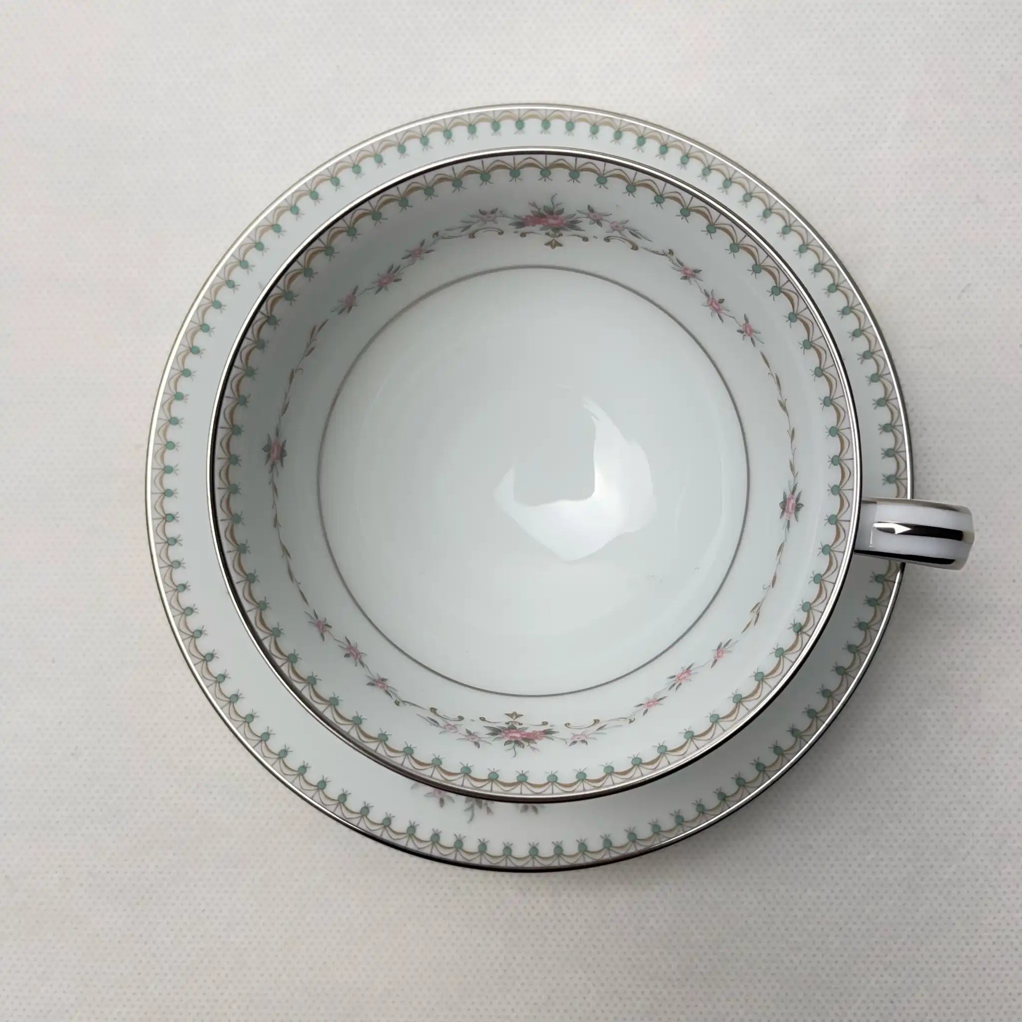 【リユース】 ノリタケ ティーカップセット 未使用 NORITAKE Fairmont
