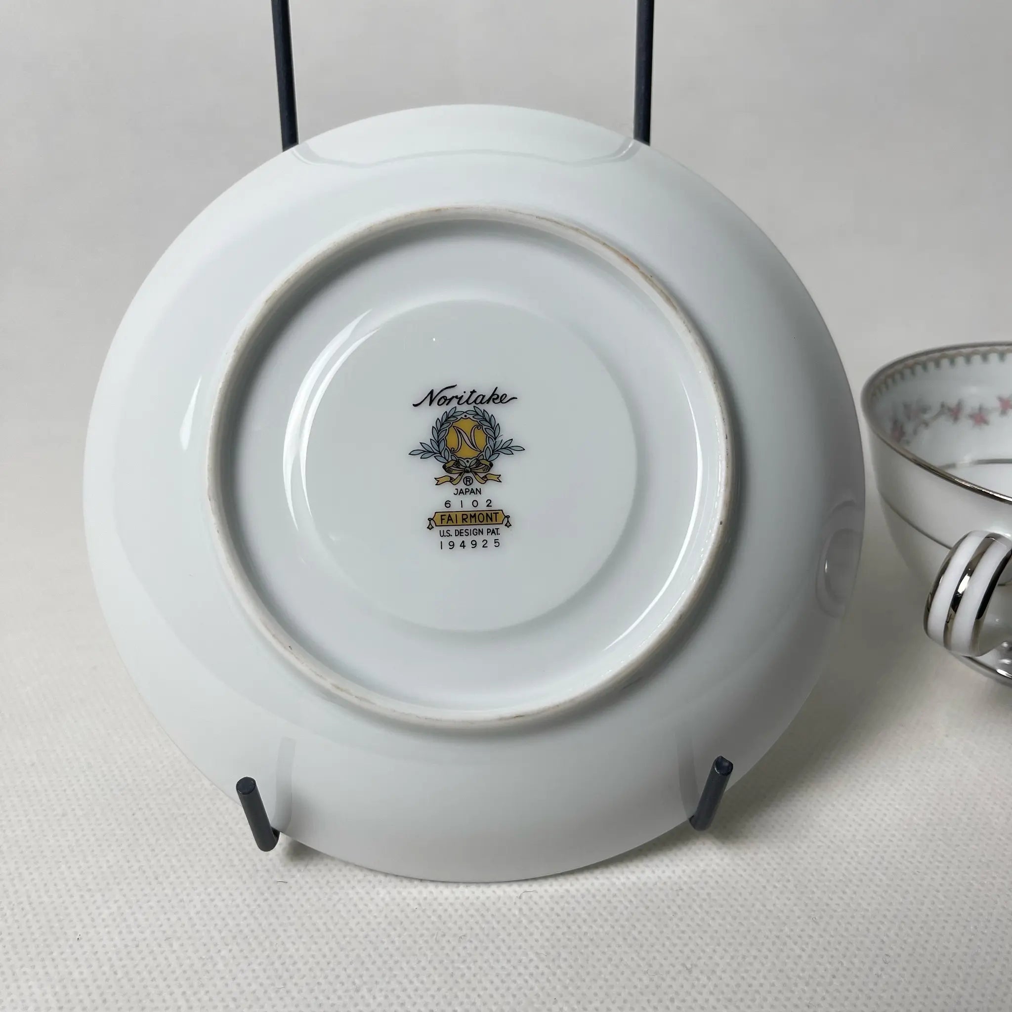 【リユース】 ノリタケ ティーカップセット 未使用 NORITAKE Fairmont