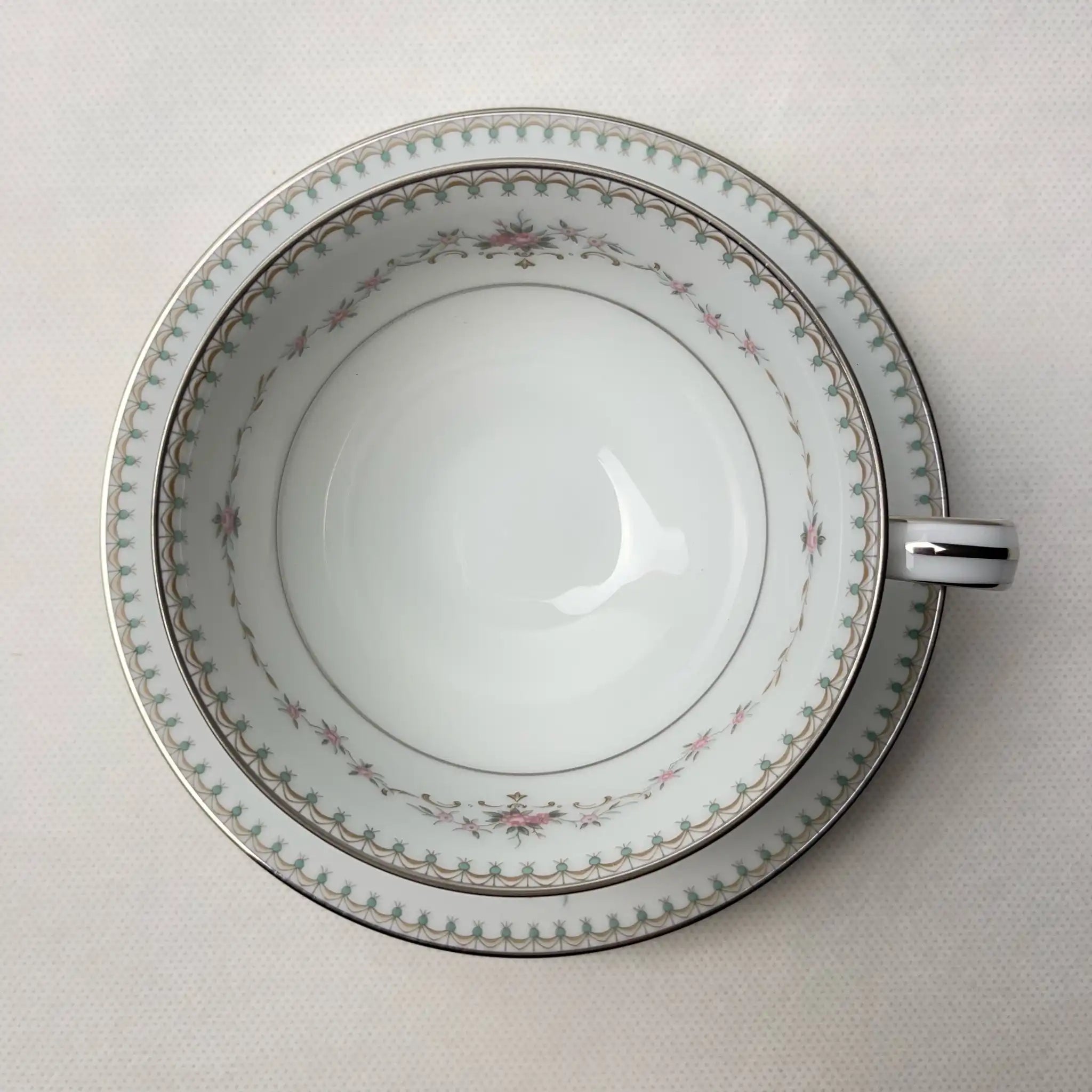 【リユース】 ノリタケ ティーカップセット 未使用 NORITAKE Fairmont