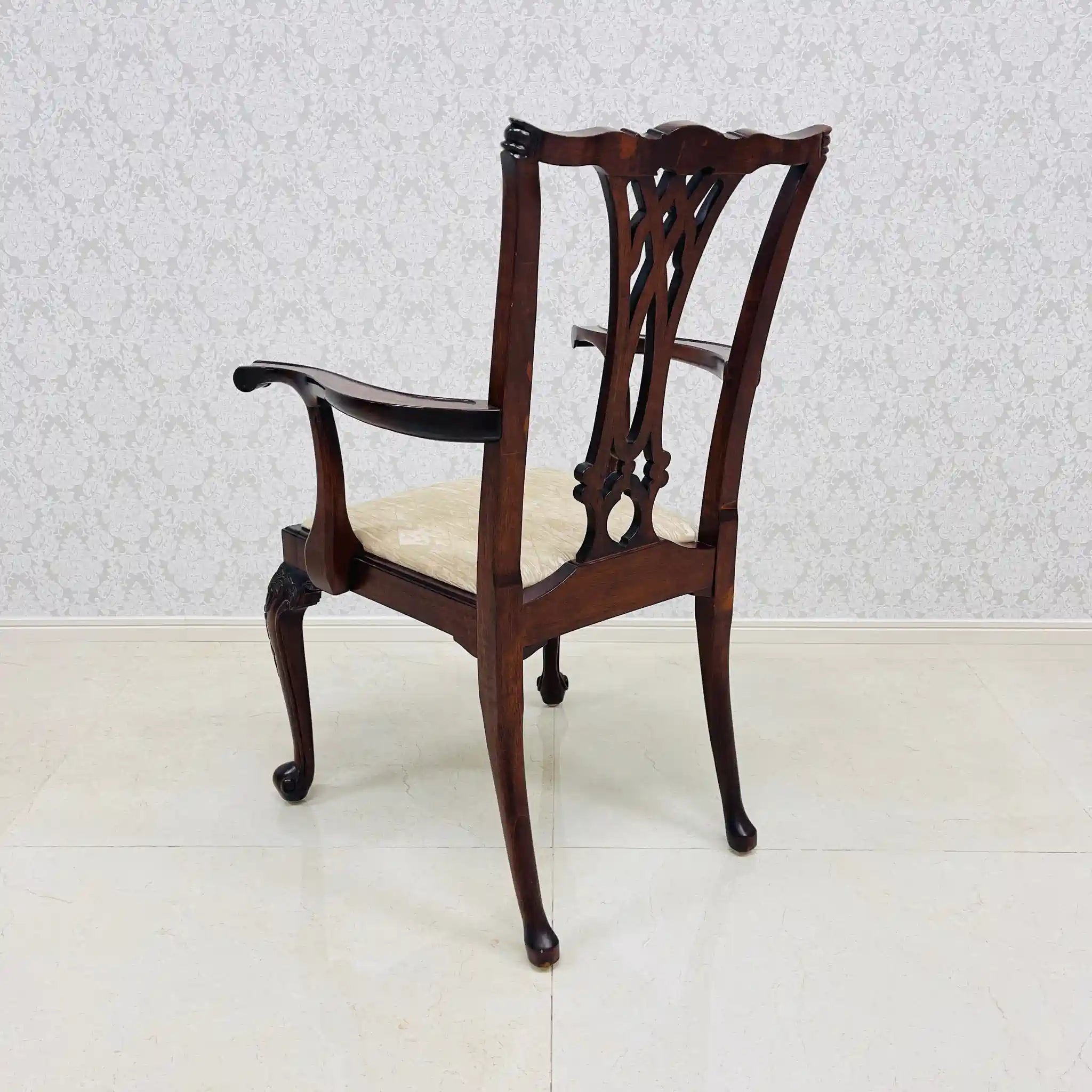 【アンティーク】 アンティーク ダイニングチェア / チッペンデール様式