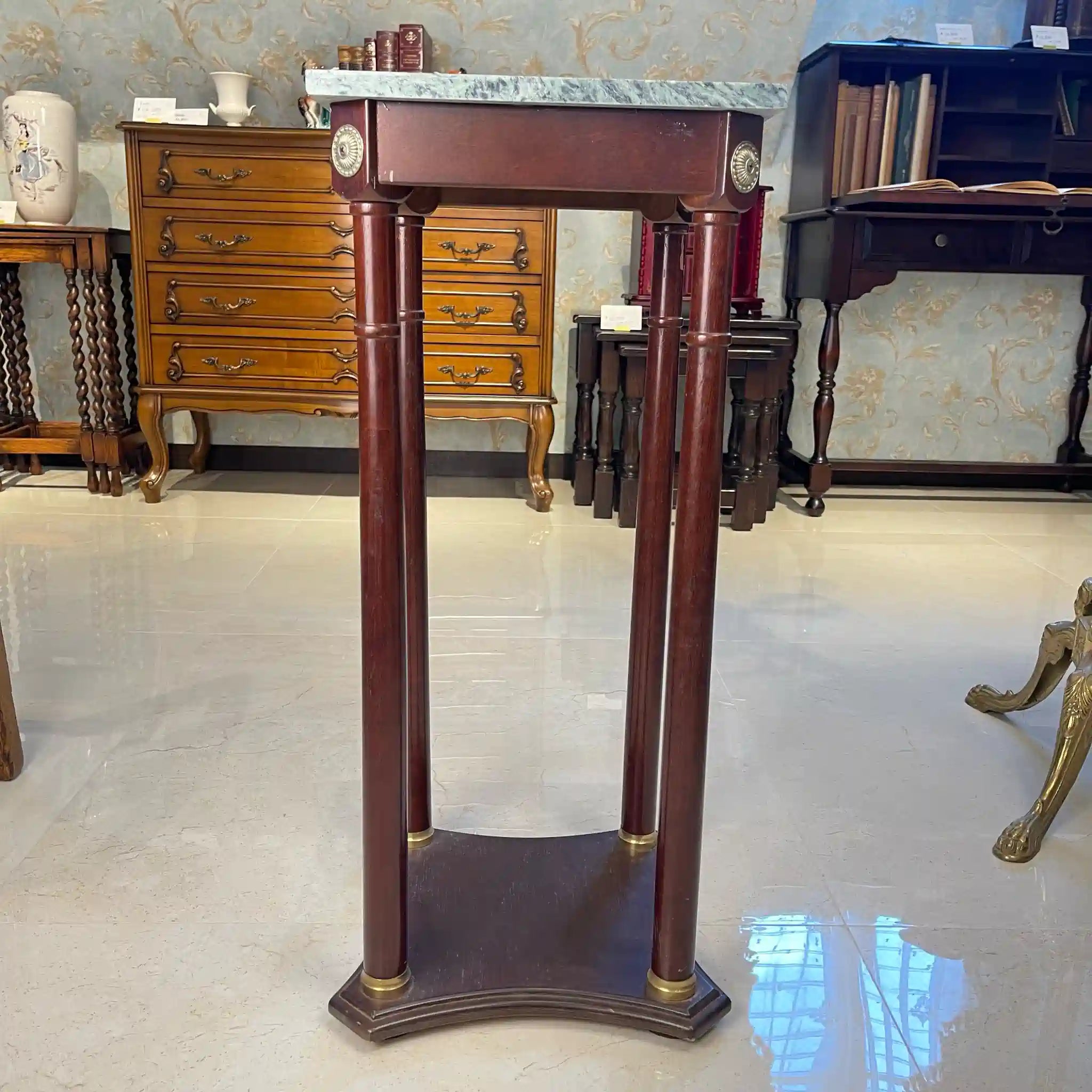 【リユース】 コンソールテーブル / 大理石