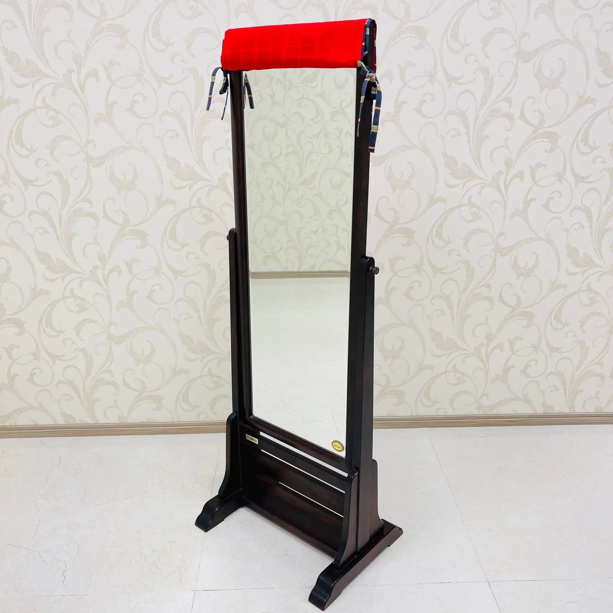 【ビンテージ】 姿見 / 北海道民芸家具 / 鏡掛付き