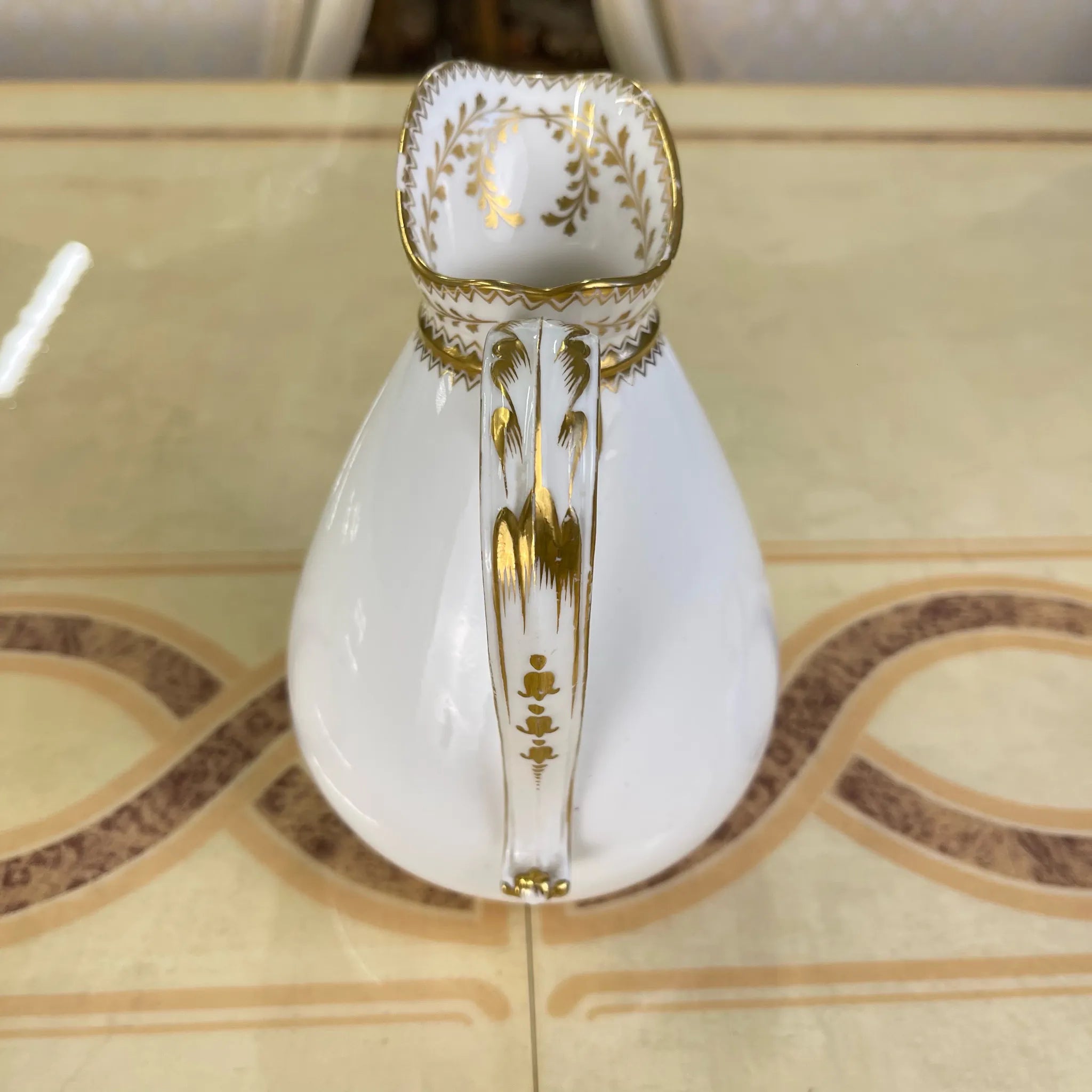 【アンティーク】磁器製水差し SPODE(スポード) / 1900年代 イギリス