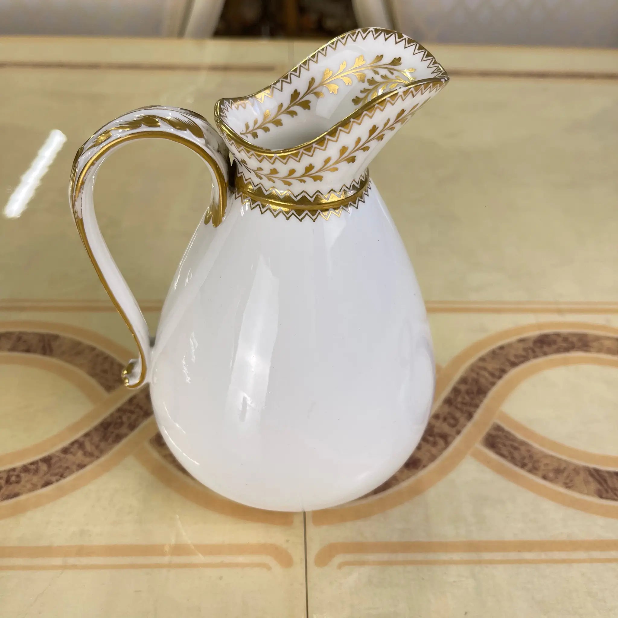 【アンティーク】磁器製水差し SPODE(スポード) / 1900年代 イギリス