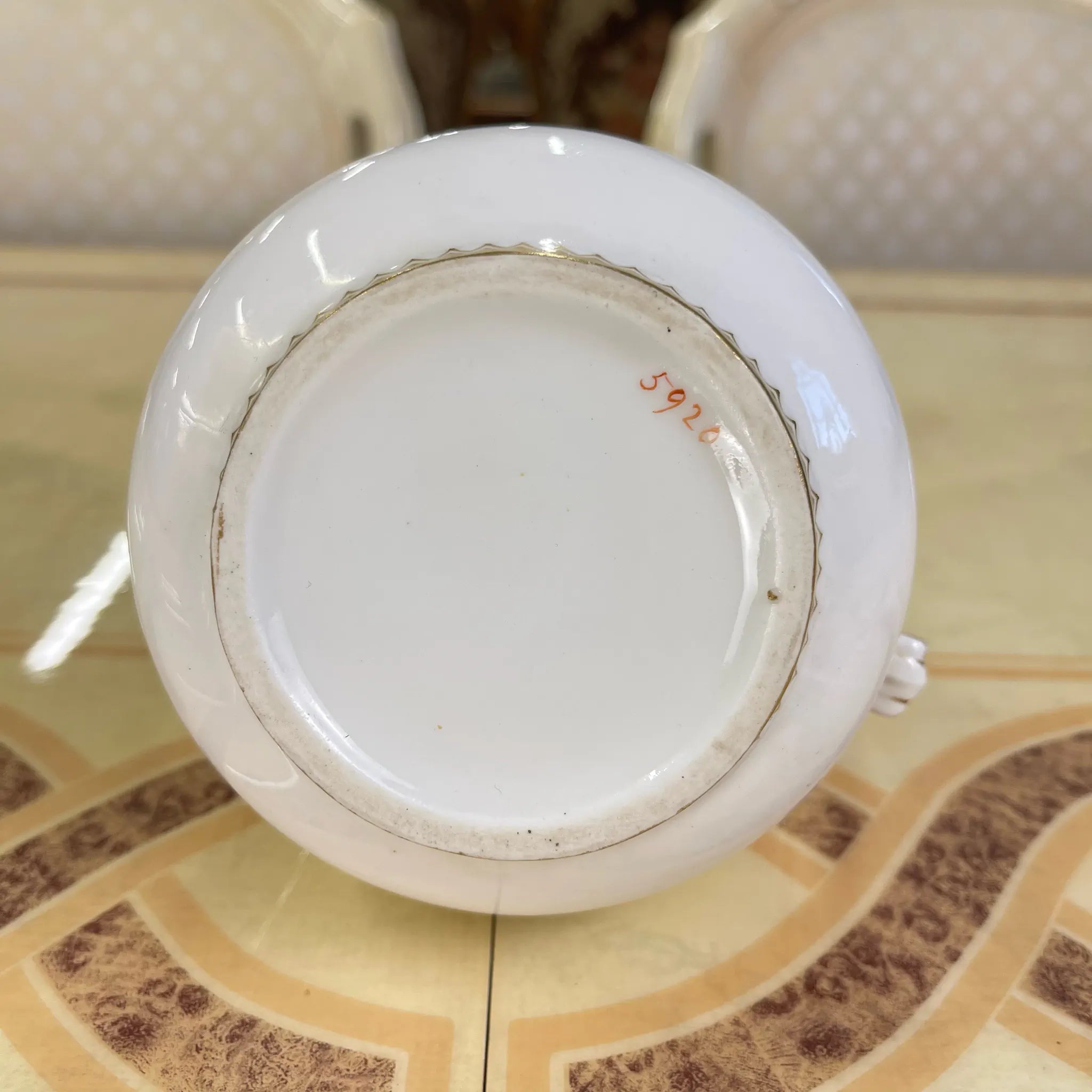 【アンティーク】磁器製水差し SPODE(スポード) / 1900年代 イギリス