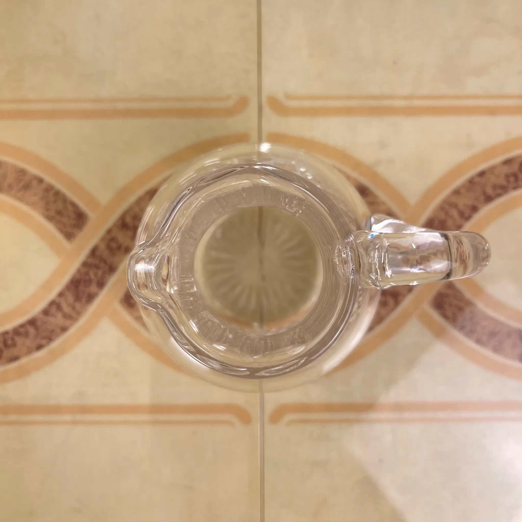 【アンティーク】 ジャグ(水差し) / スターカットパターン / 19世紀~20世紀初頭 / イギリス