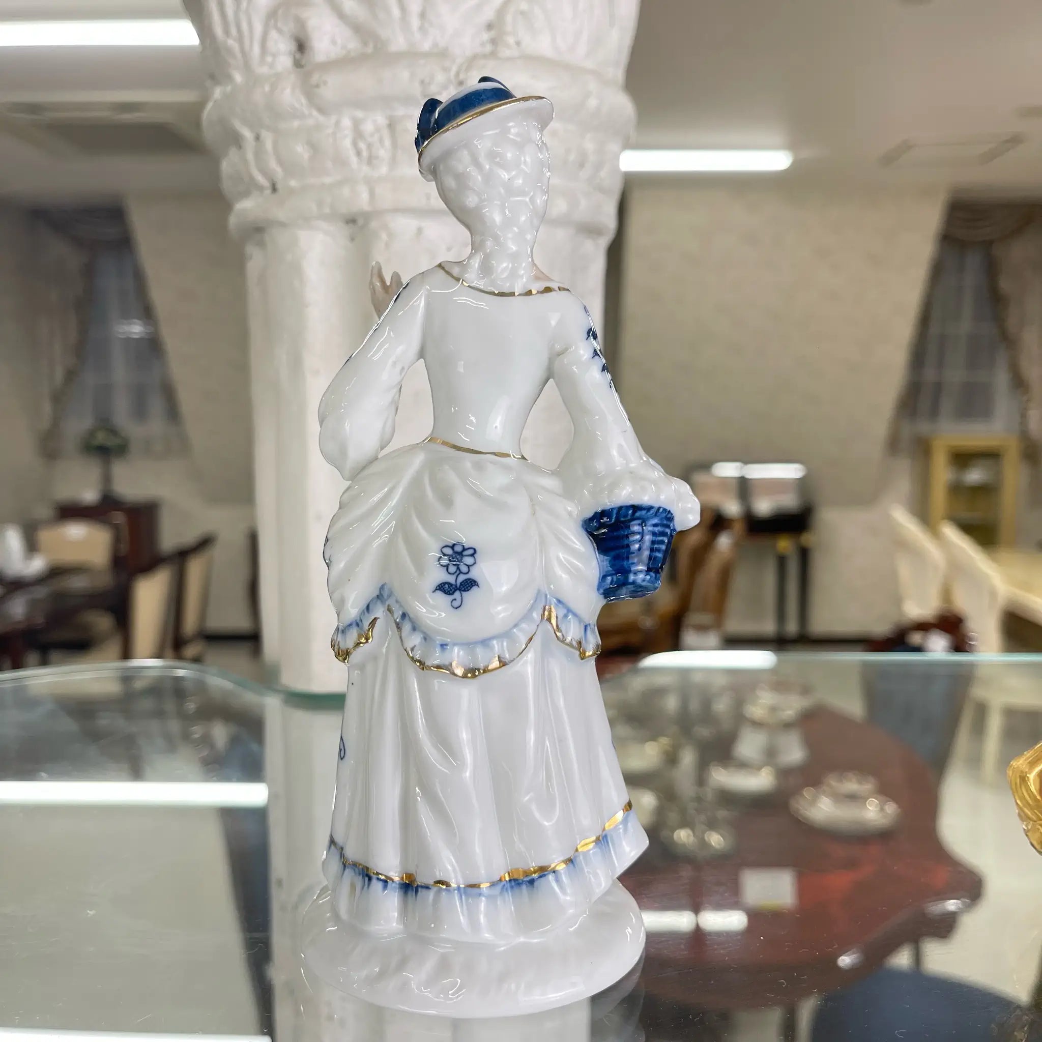 【アンティーク】磁器製人形 3体セット