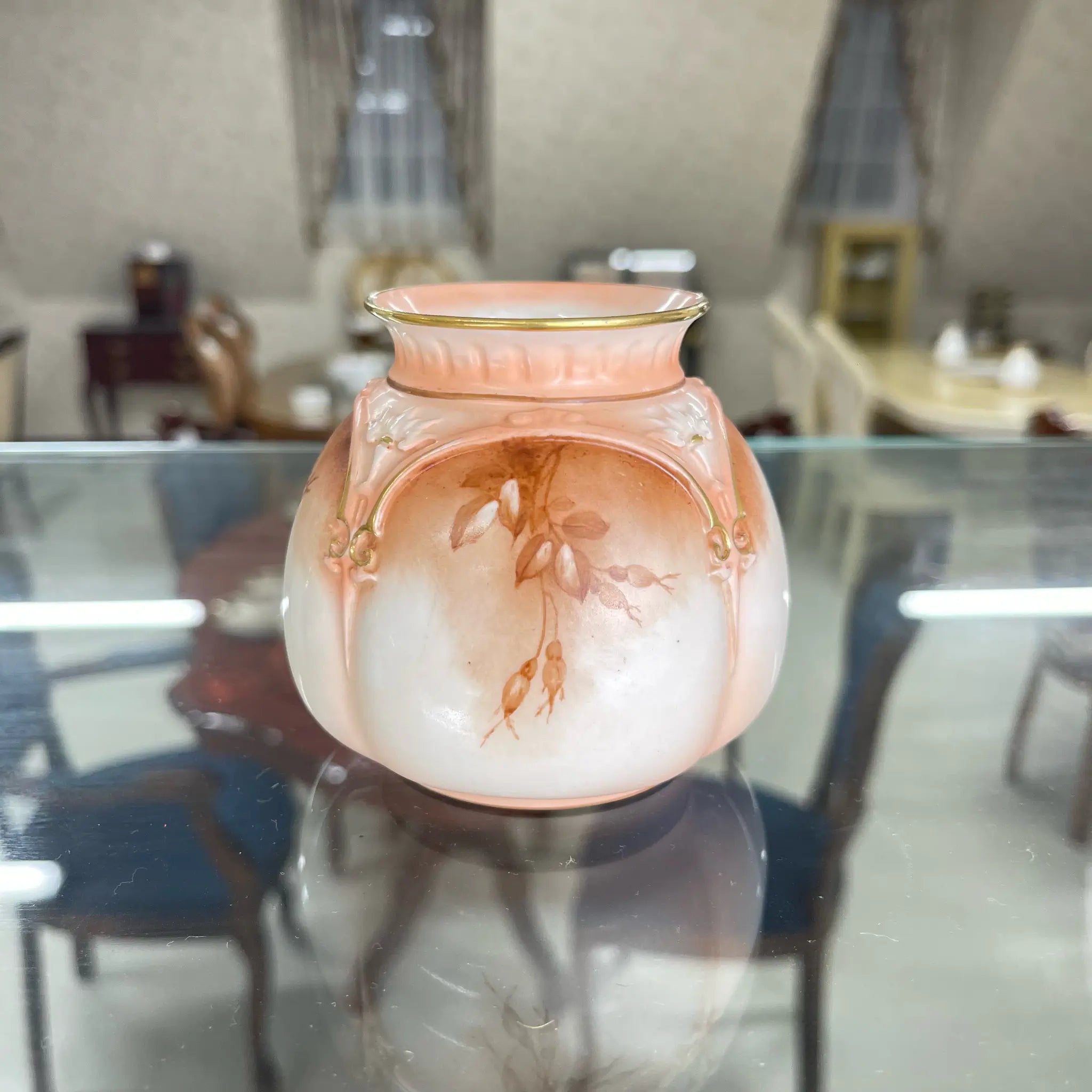 Antique potpourri case by Hadley's Worcester / imported directly from the UK