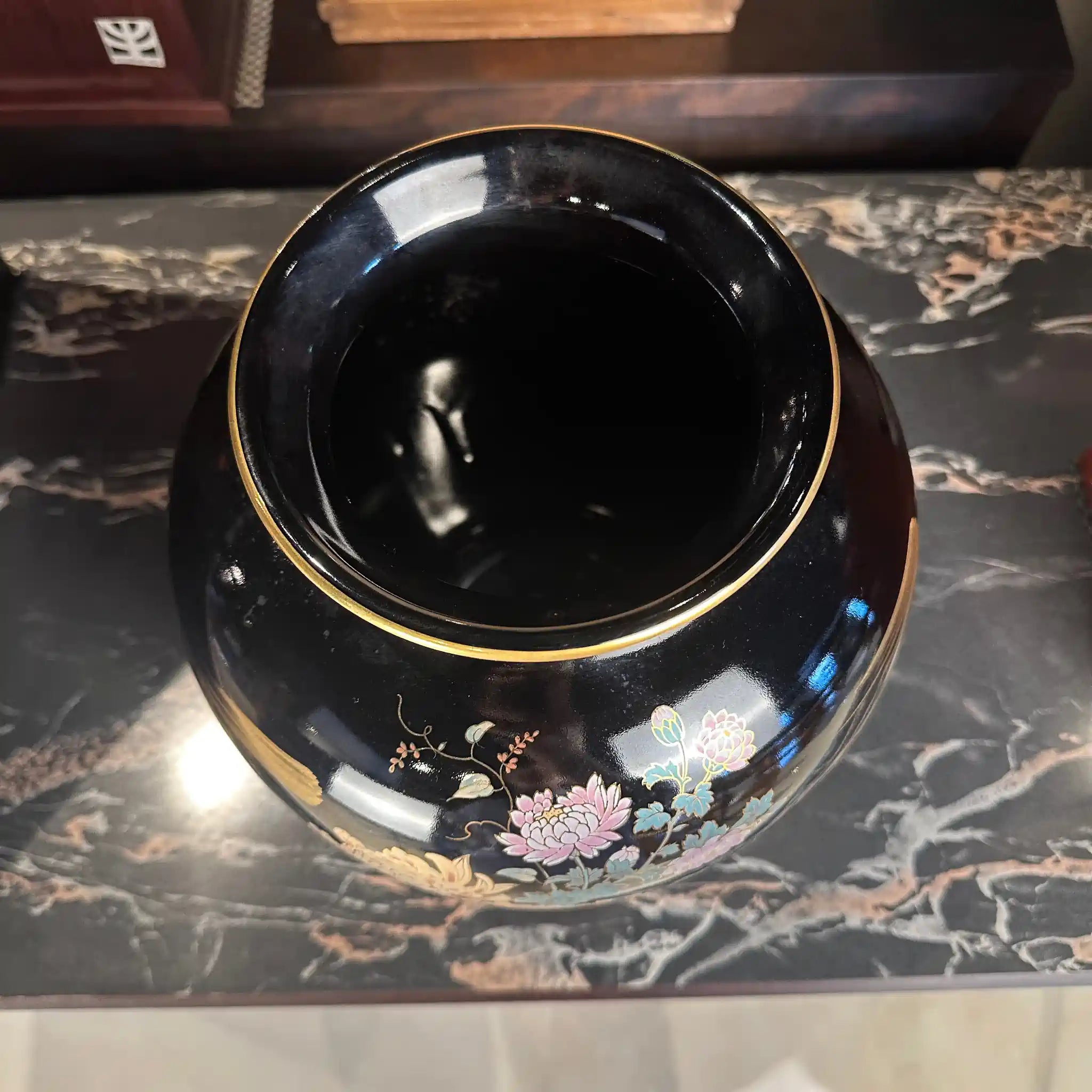 【骨董品】花瓶 九谷焼
