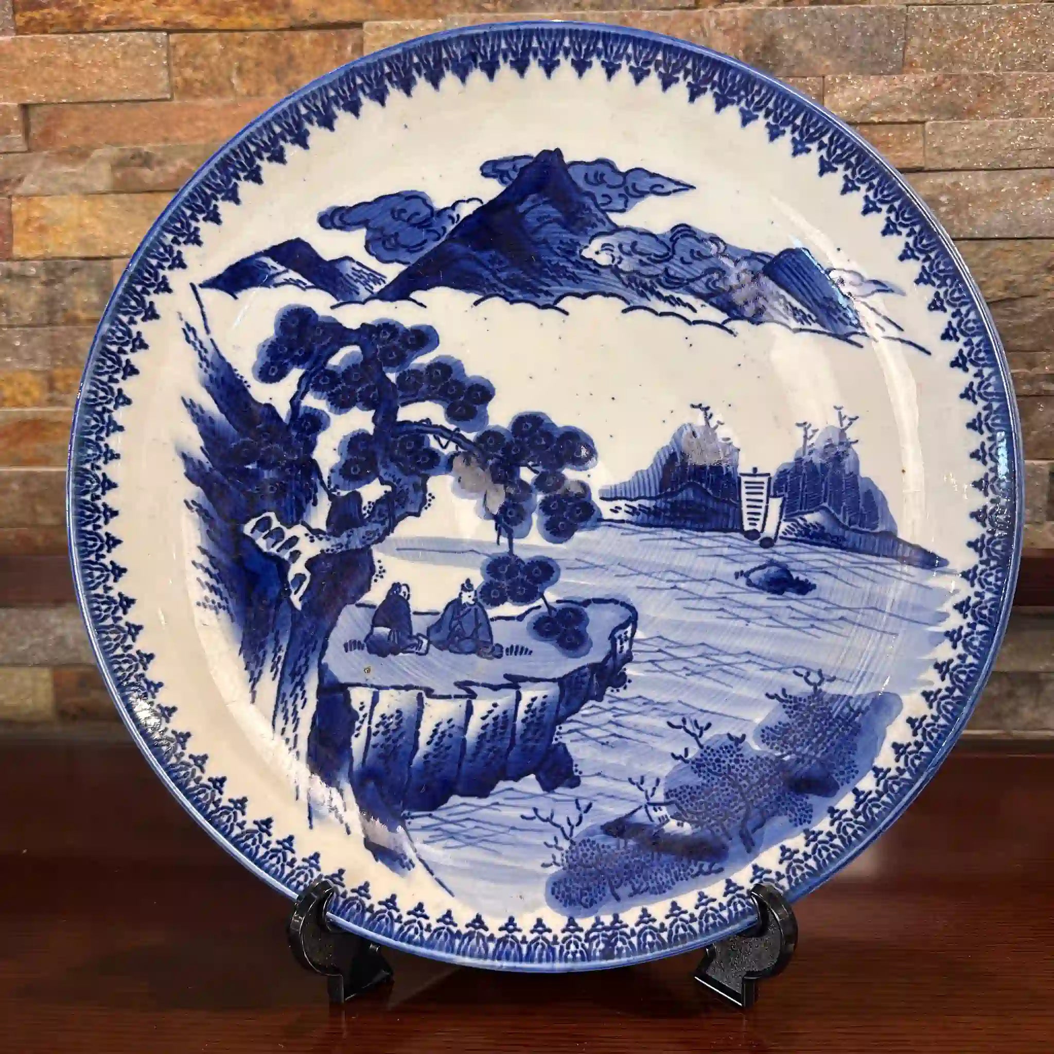 【骨董品】 大皿 伊万里焼