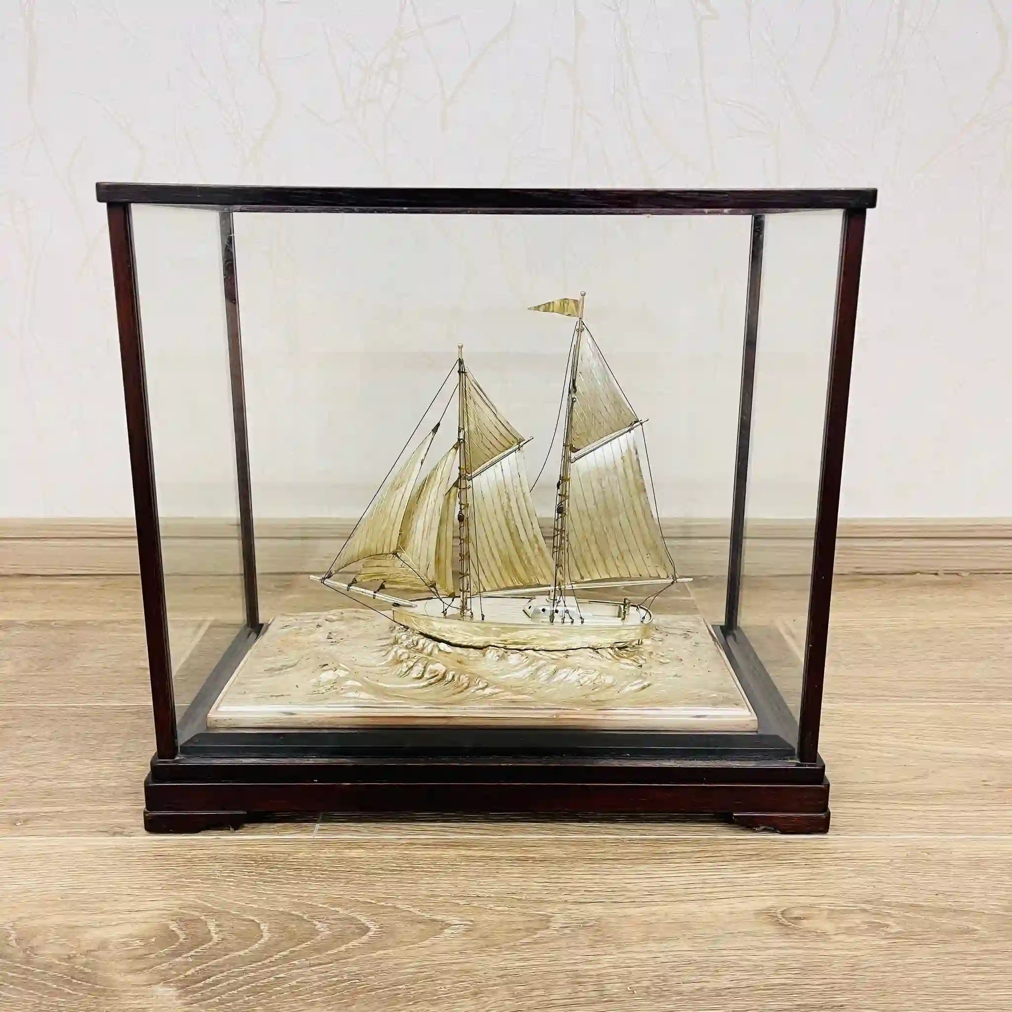 【ビンテージ】 帆船 オブジェ 純銀製 / シルバー