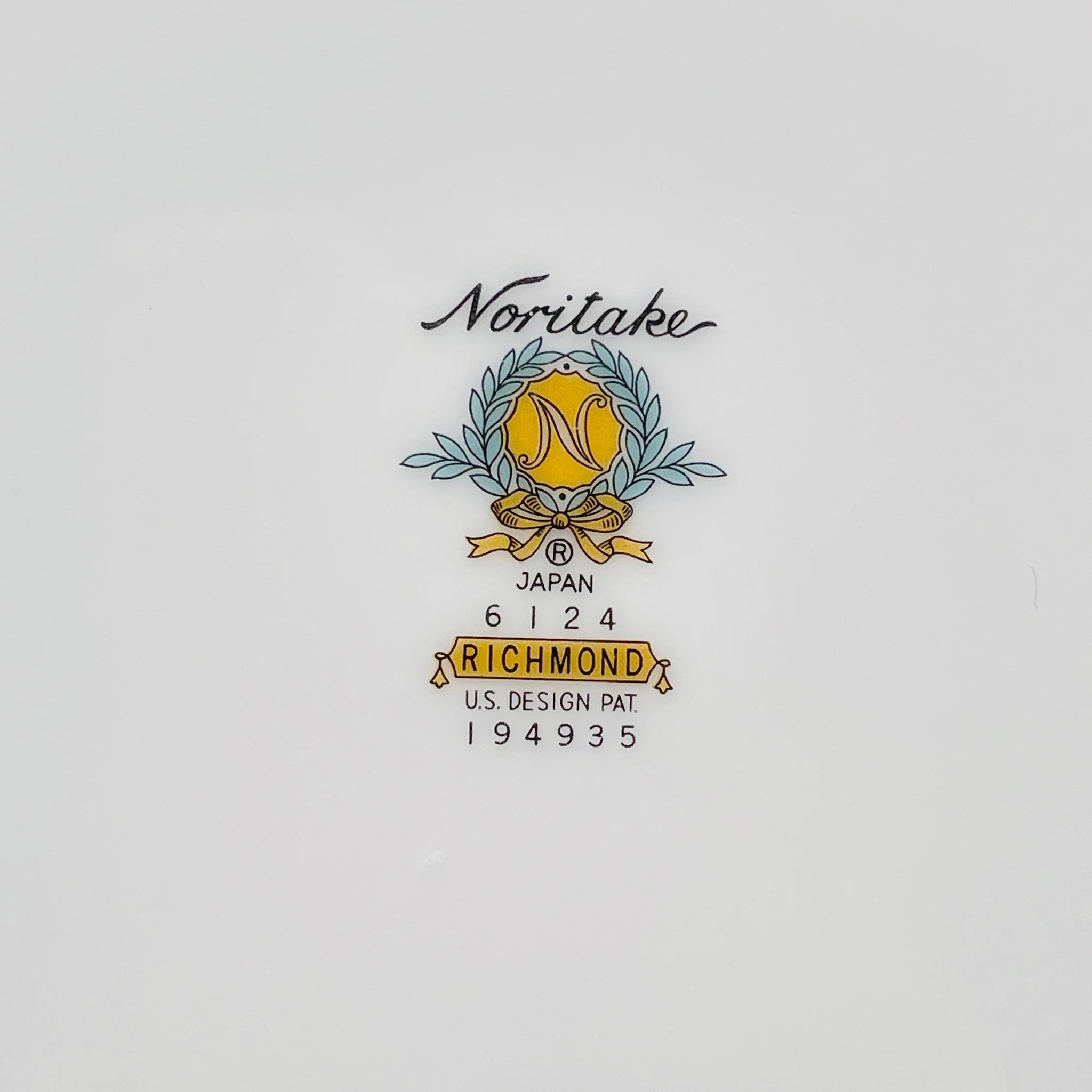 【リユース】プレート Noritake / Richmond 日本
