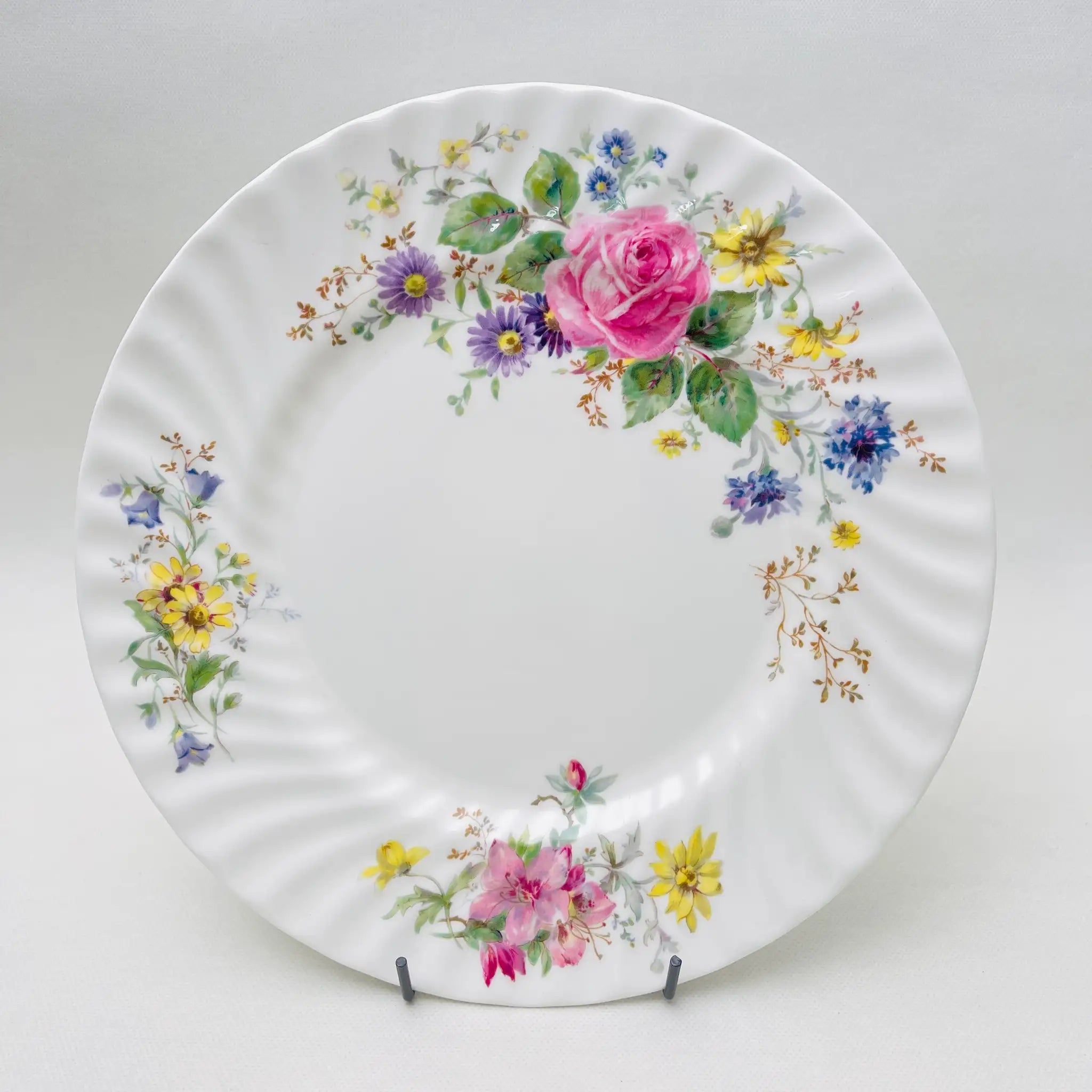 【リユース】 プレート(皿) / Royal Doulton(ロイヤル ドルトン) / Arcadia / Fine Bone China / イギリス