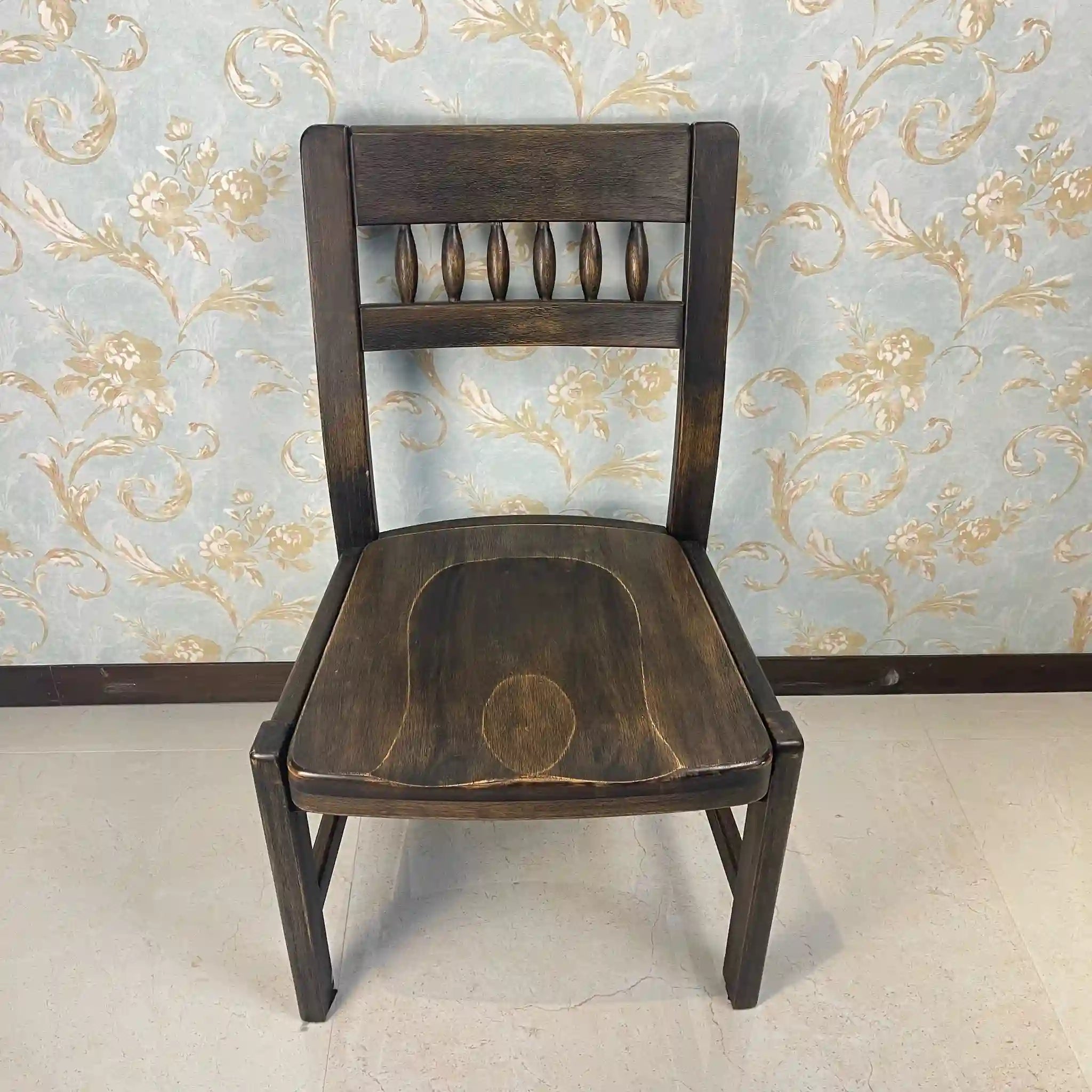 Vintage Dining Chair / ACME INDUSTRIES / FOLK / 1990s / Oak / Japan