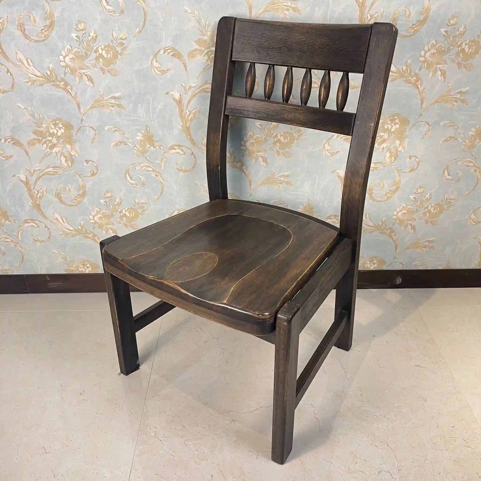Vintage Dining Chair / ACME INDUSTRIES / FOLK / 1990s / Oak / Japan
