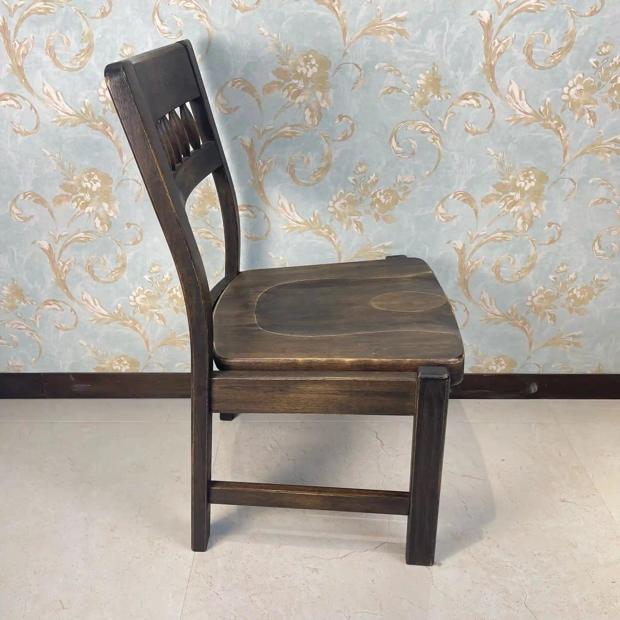 Vintage Dining Chair / ACME INDUSTRIES / FOLK / 1990s / Oak / Japan