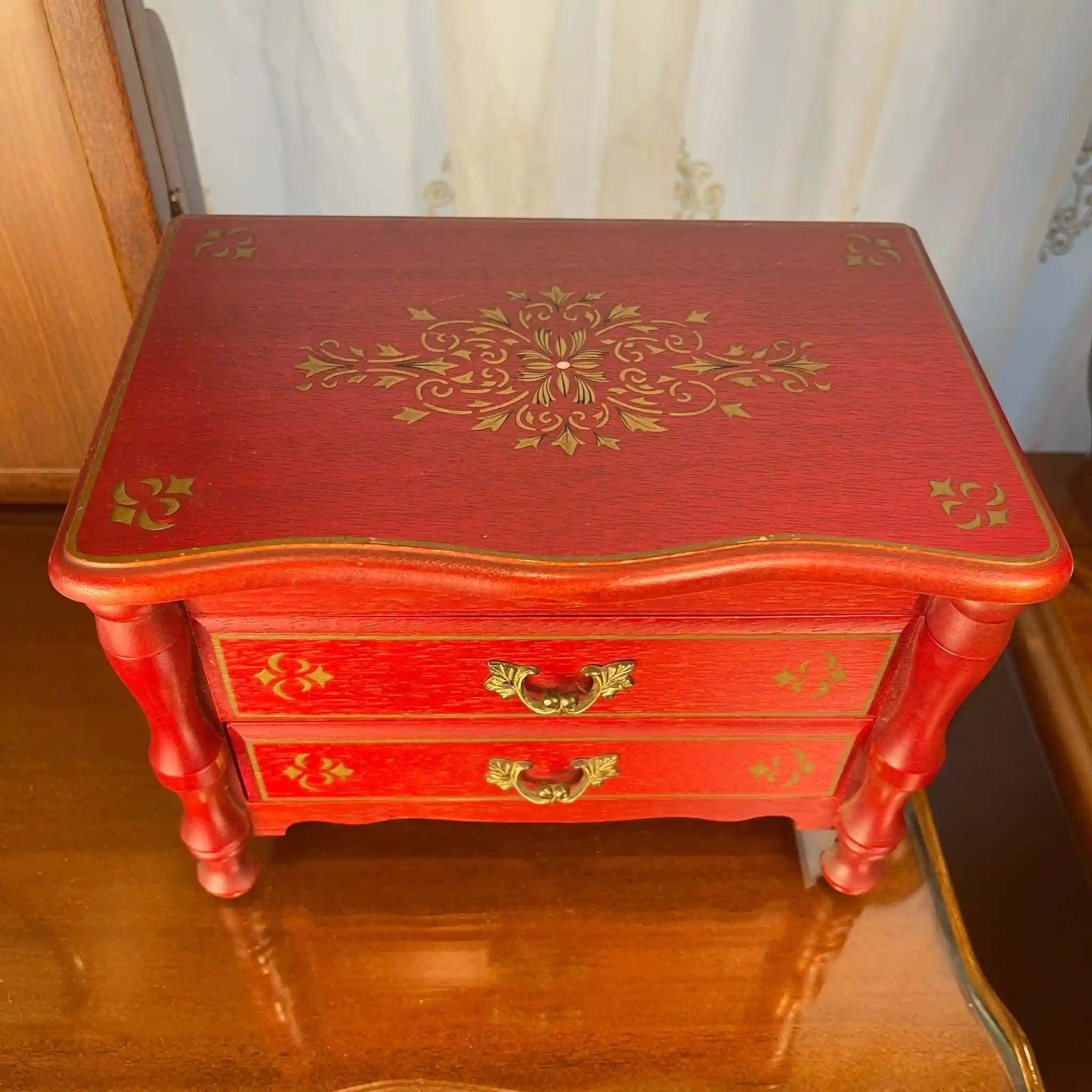 【ビンテージ】 ジュエリーボックス オルゴール