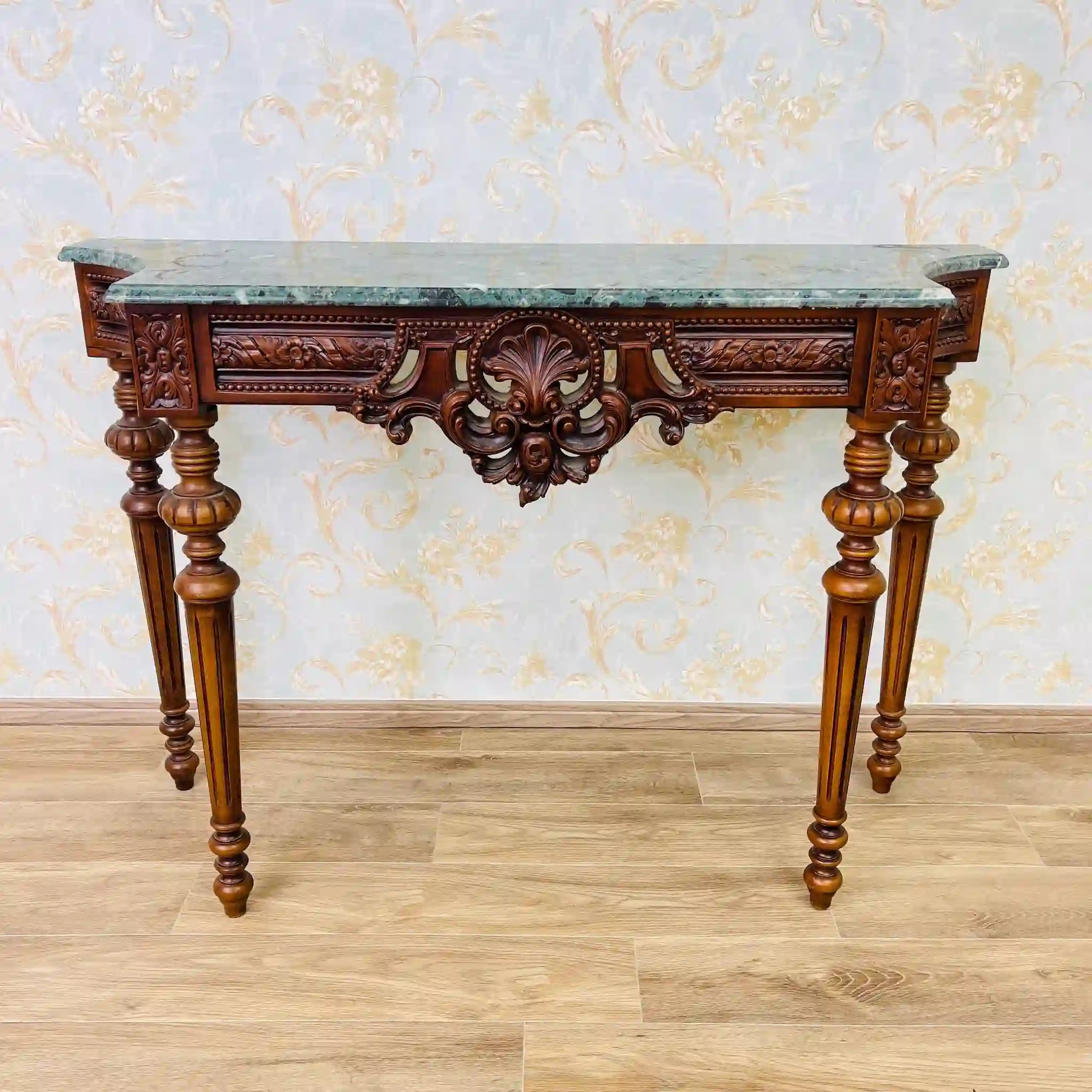 【ビンテージ】 コンソールテーブル / イタリア / マーブルトップ