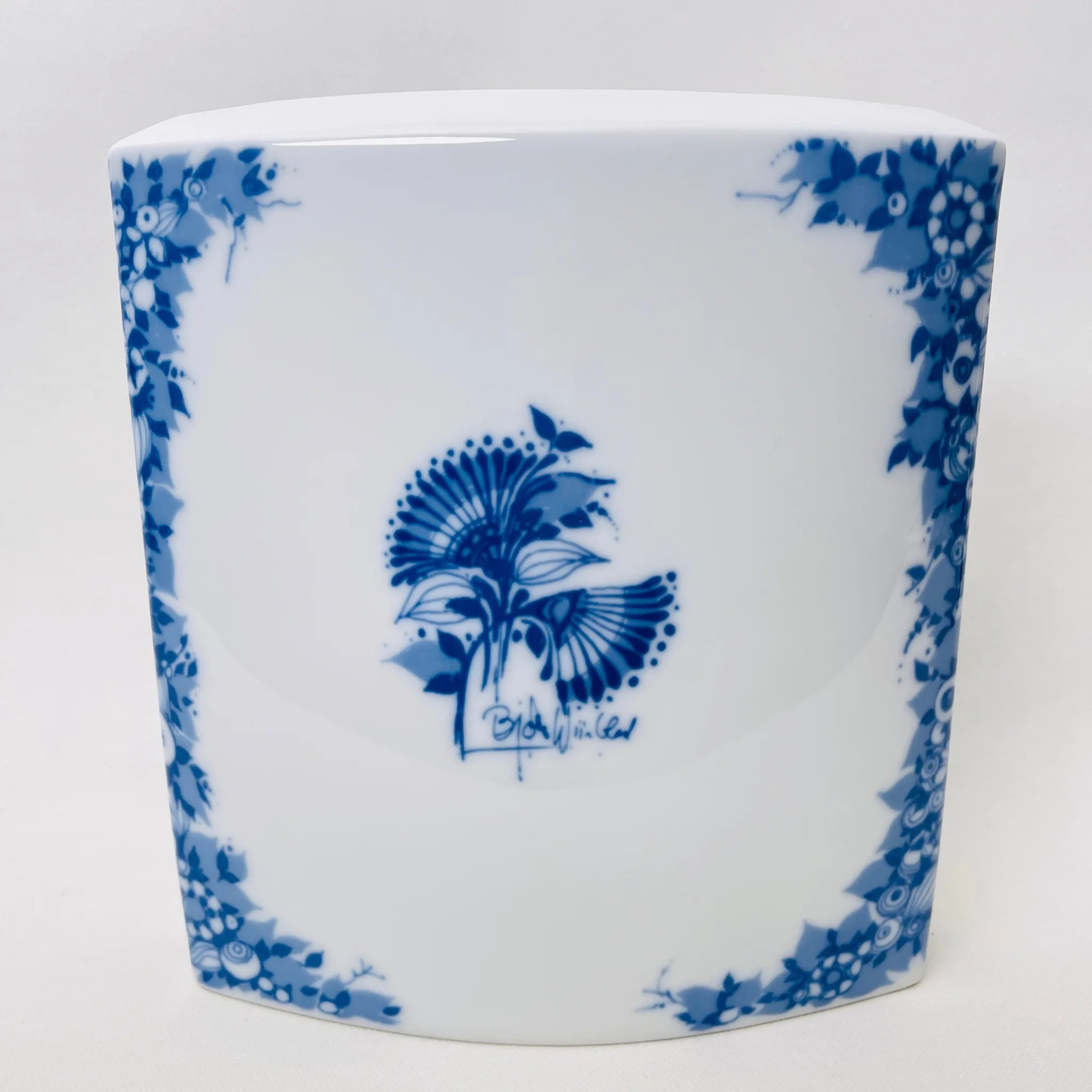 【リユース】フラワーベース Bjorn Wiinblad Rosen Thal / Studio linie / 未使用 箱付き