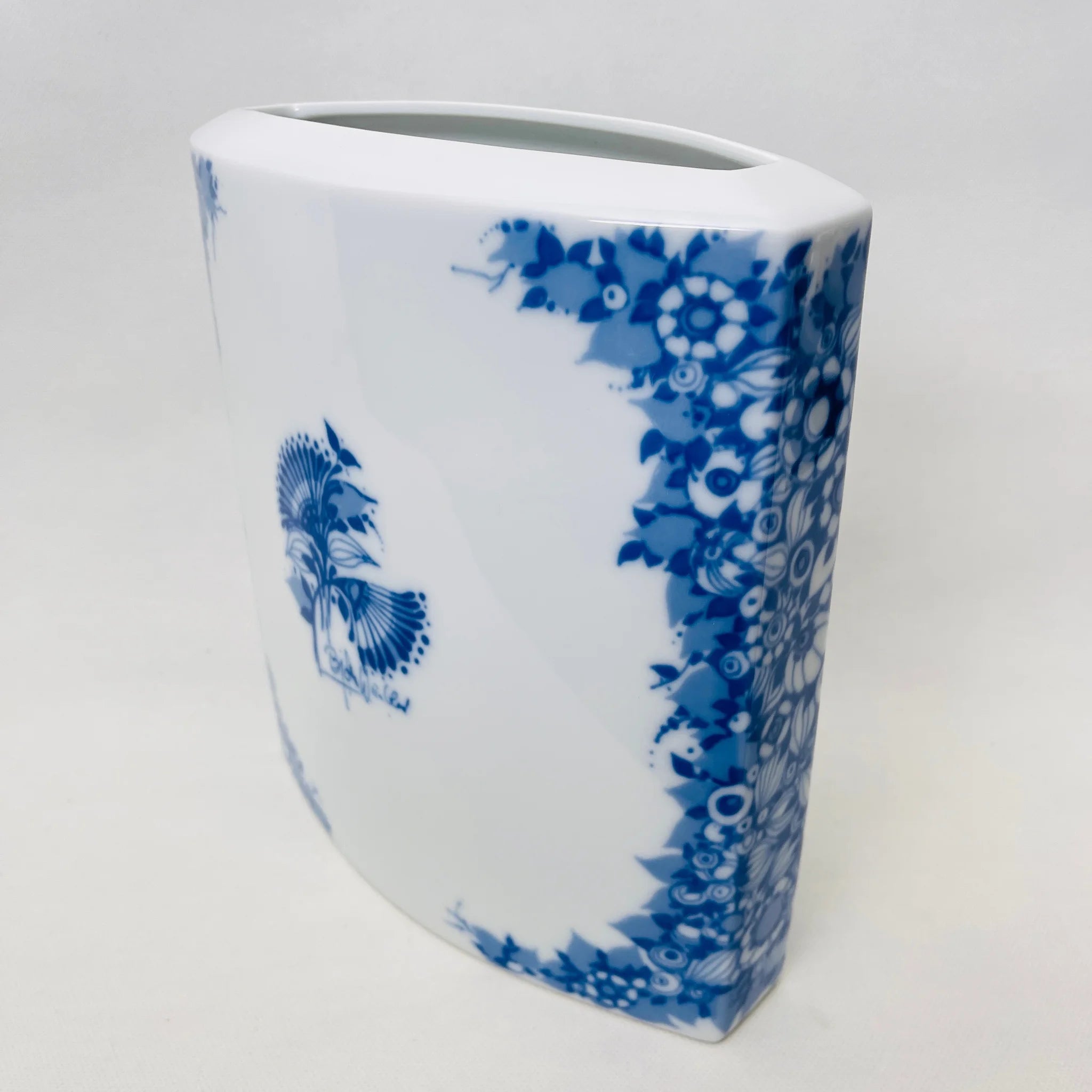 【リユース】フラワーベース Bjorn Wiinblad Rosen Thal / Studio linie / 未使用 箱付き