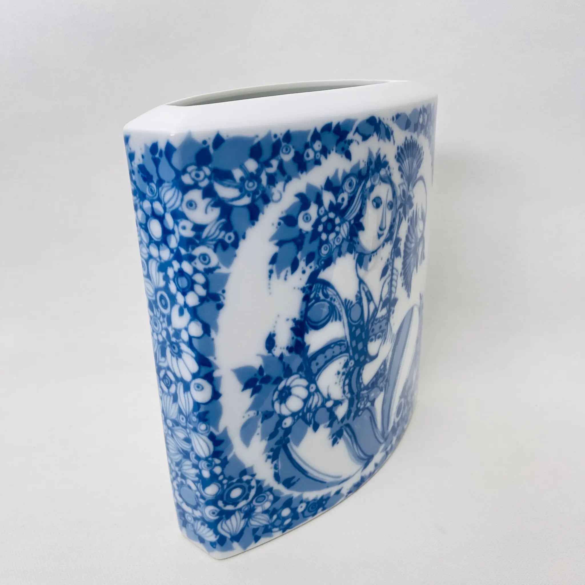 【リユース】フラワーベース Bjorn Wiinblad Rosen Thal / Studio linie / 未使用 箱付き