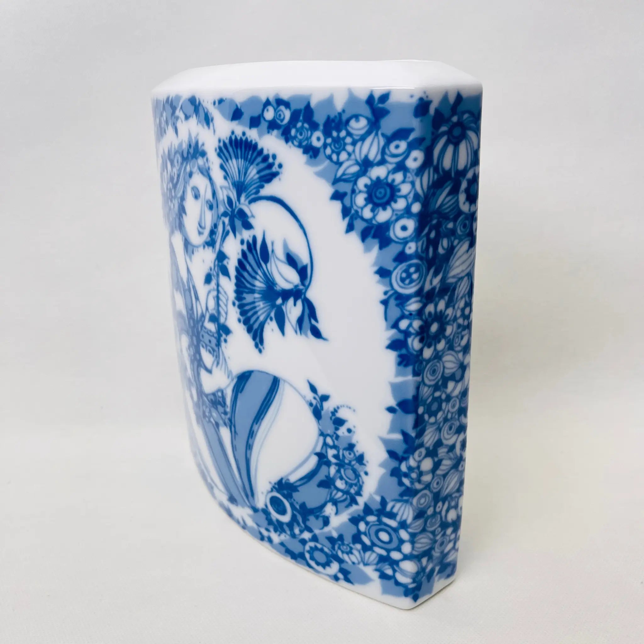 【リユース】フラワーベース Bjorn Wiinblad Rosen Thal / Studio linie / 未使用 箱付き