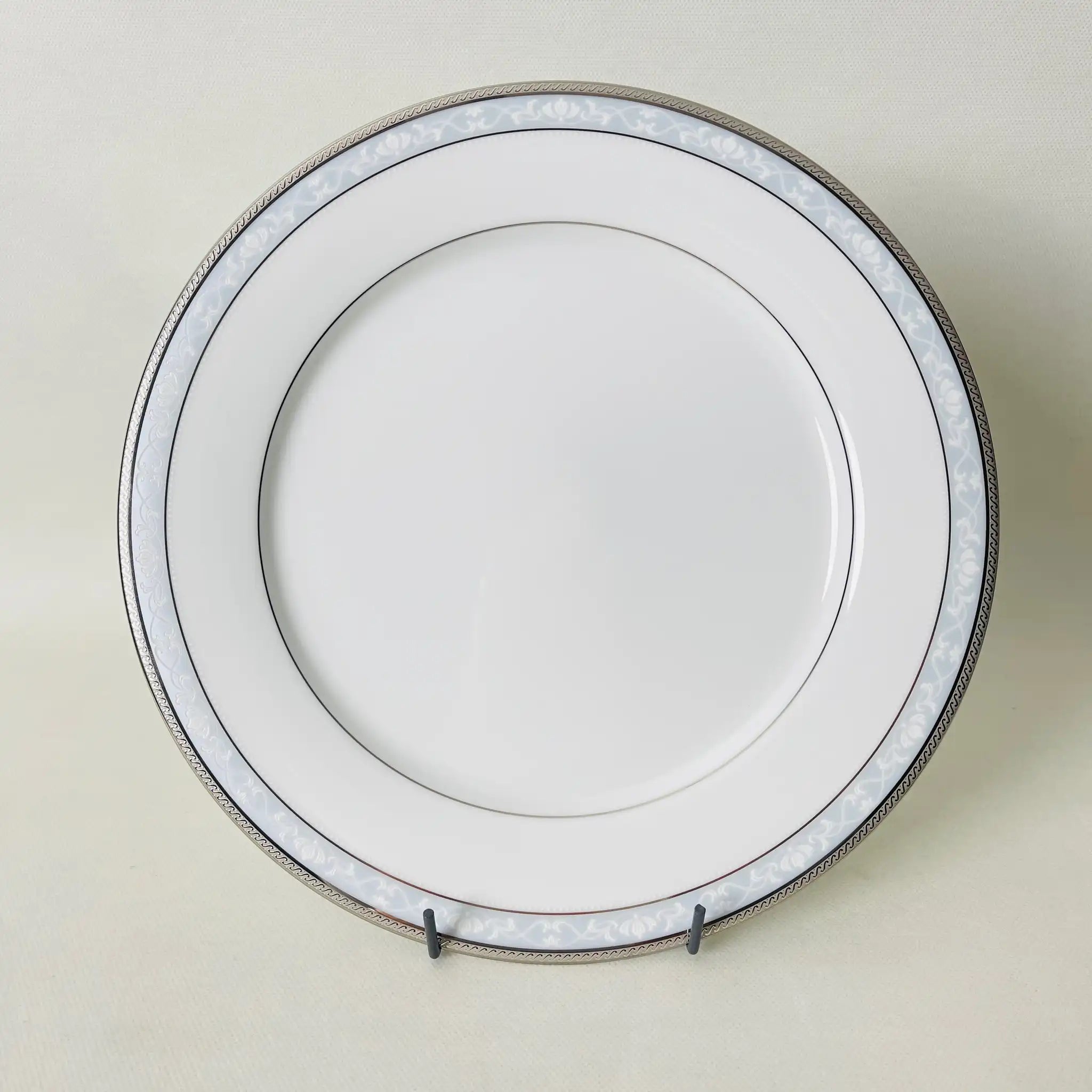 【リユース】パーティーセット 大皿×1 小皿×5 ハンプシャープラチナ Noritake / 未使用 箱付き