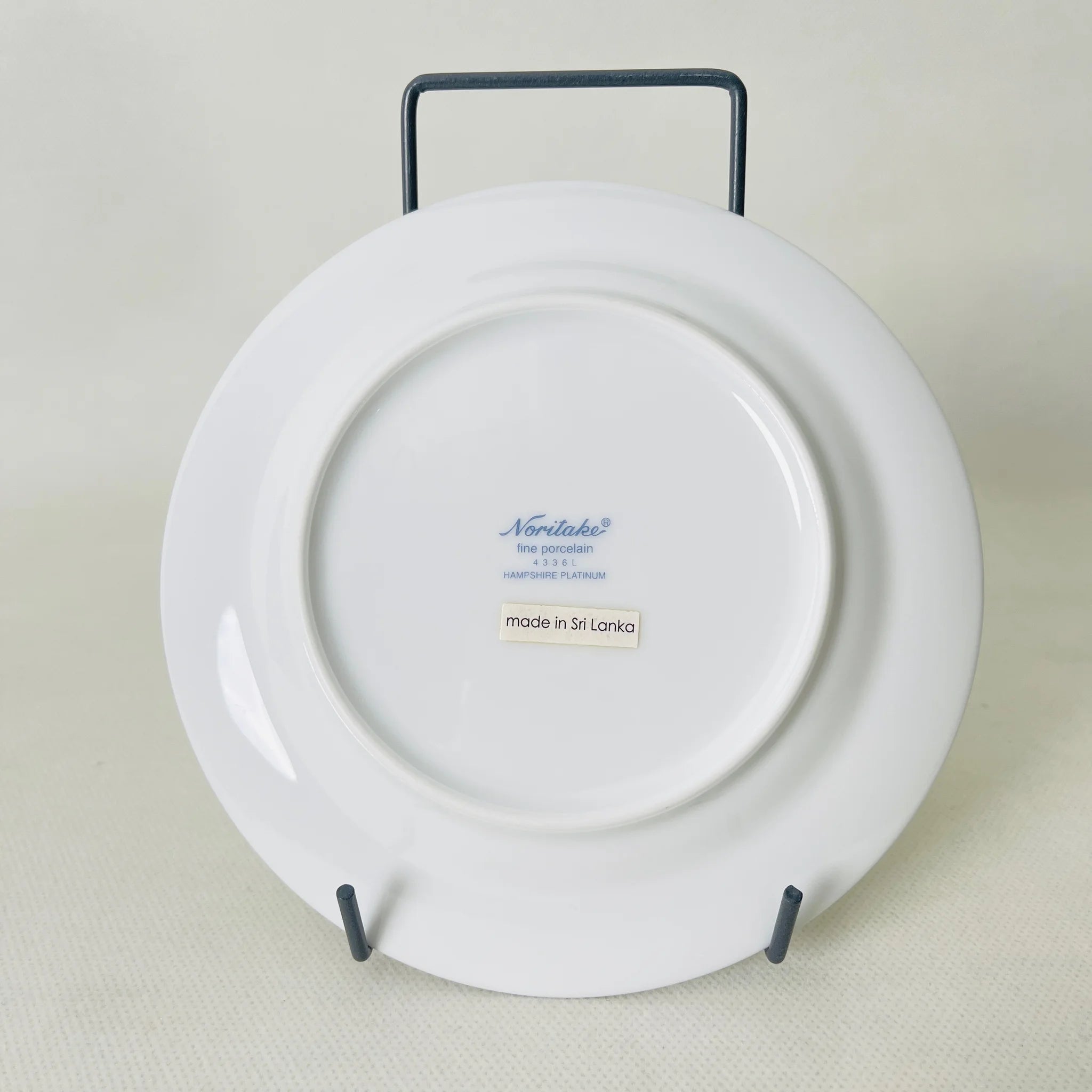 【リユース】パーティーセット 大皿×1 小皿×5 ハンプシャープラチナ Noritake / 未使用 箱付き
