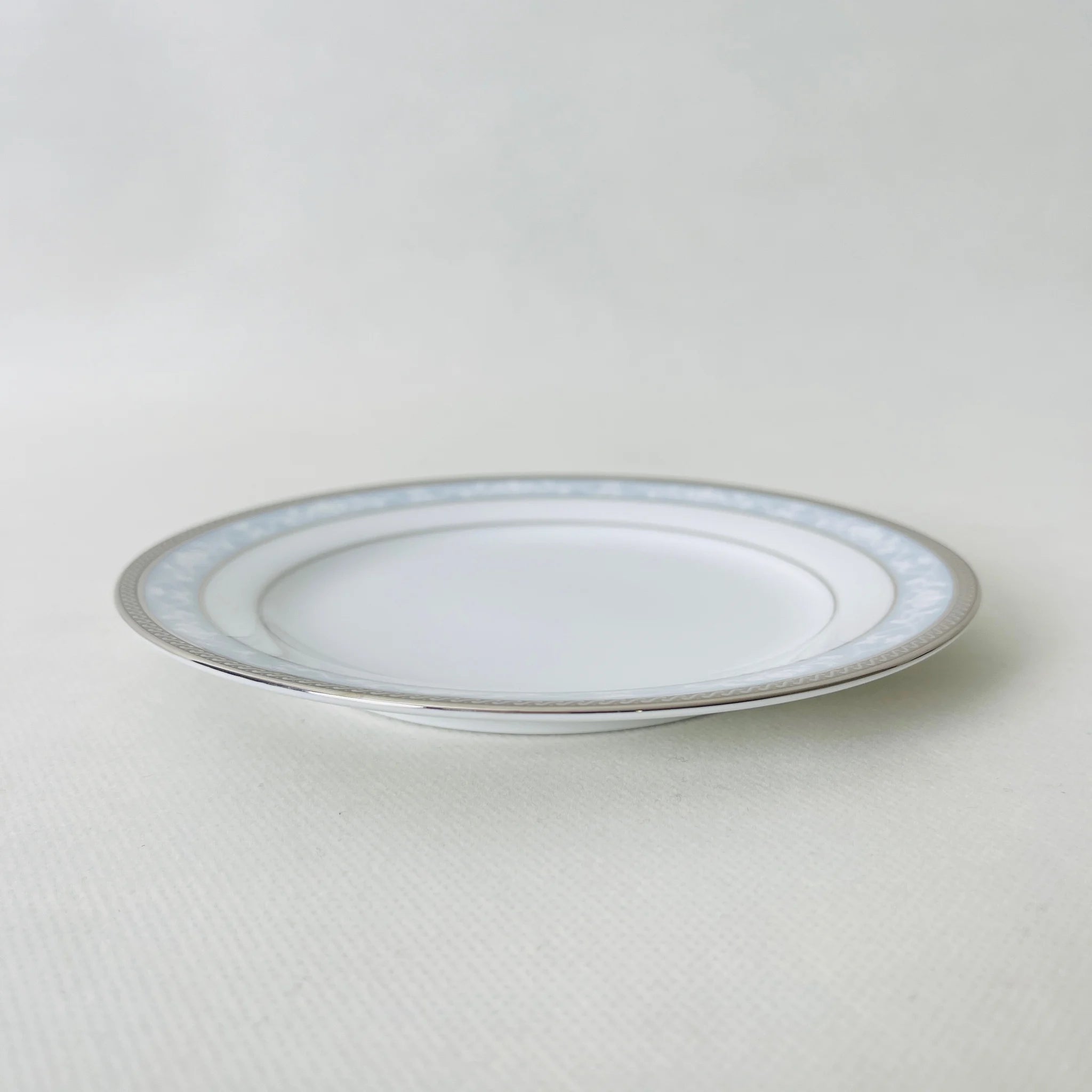 【リユース】パーティーセット 大皿×1 小皿×5 ハンプシャープラチナ Noritake / 未使用 箱付き