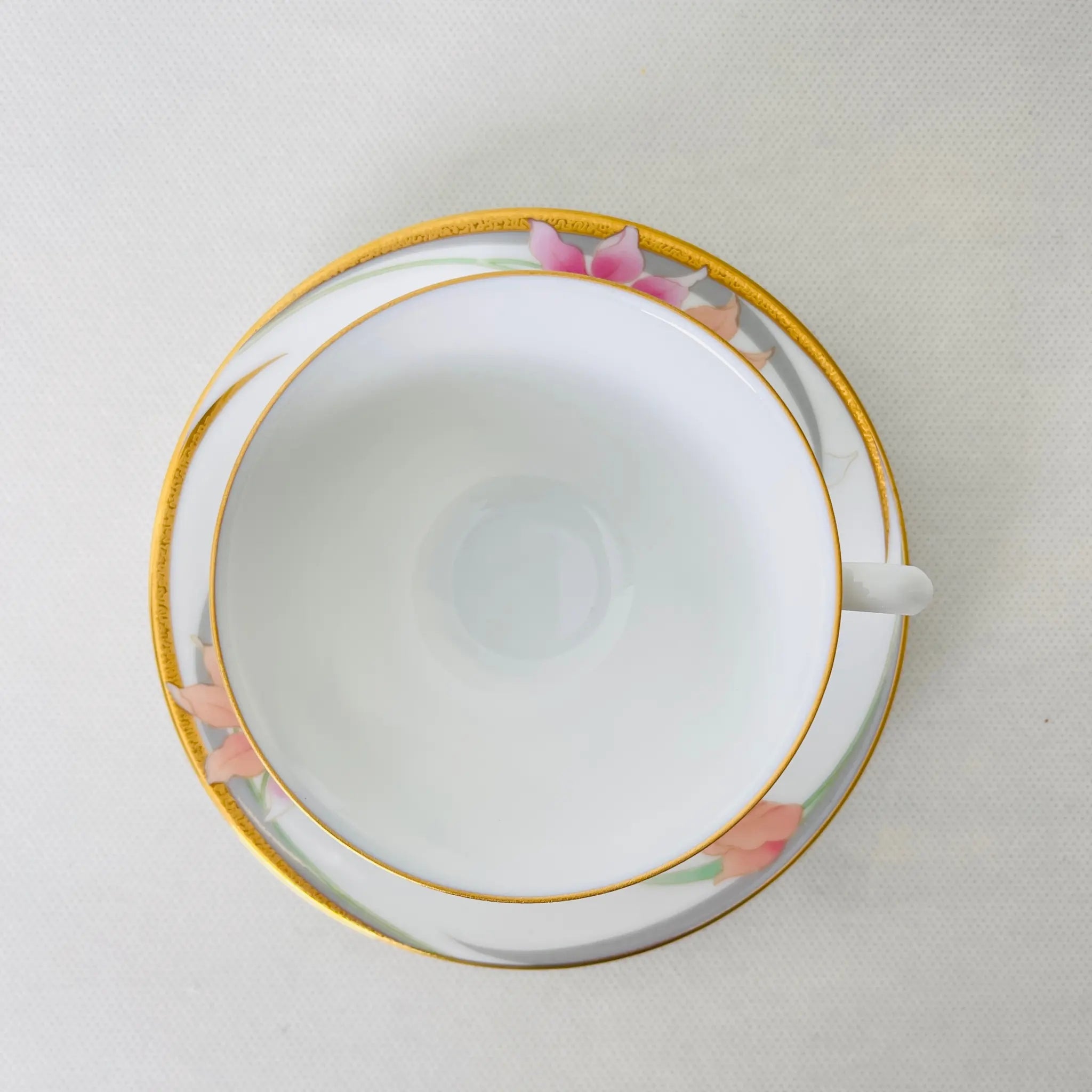 【リユース】 ティーカップ ペアセット / FUJIKOON / 未使用 / 箱付き