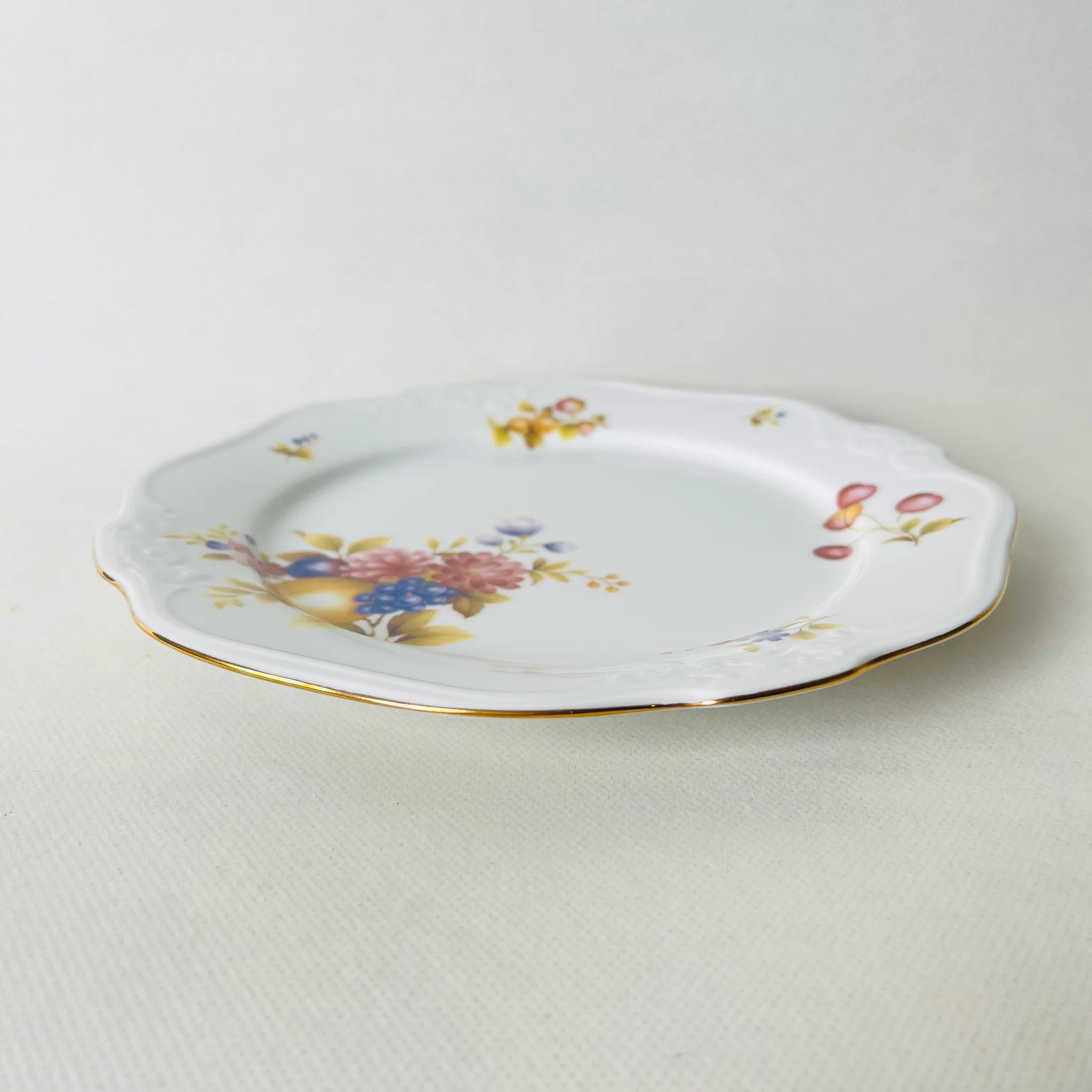 【リユース】プレート フルーツ柄 Noritake 未使用品