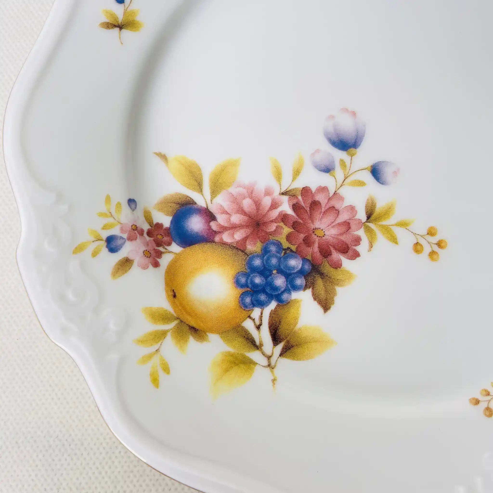 【リユース】プレート フルーツ柄 Noritake 未使用品